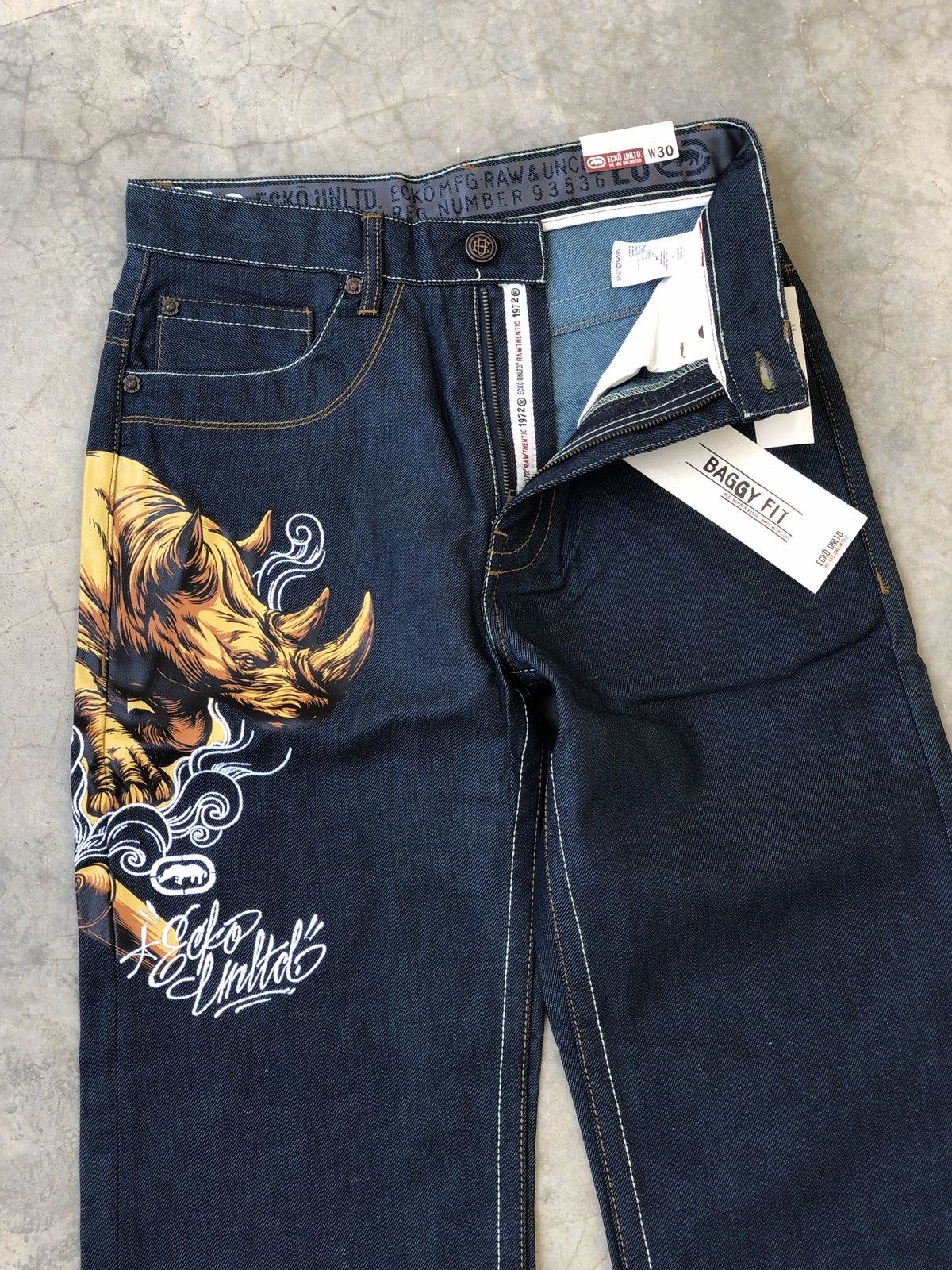Y2K Ecko Sexy Ladies Baggy Fit Jeans