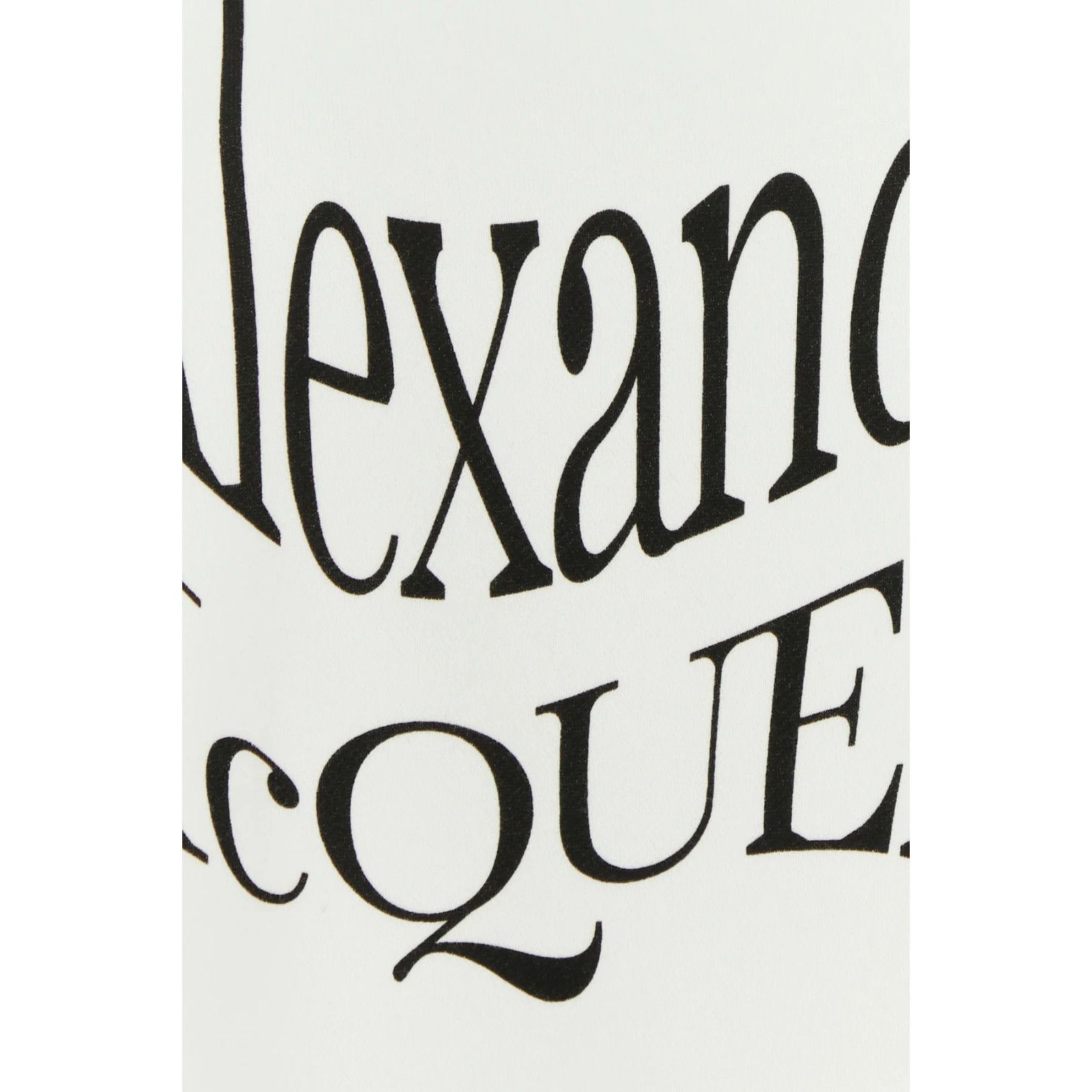 Alexander McQueen ALEXANDER MCQUEEN White Cotton Sweatshirt New & Authentic (W Size L / US 10 / IT 46 - 3 Thumbnail