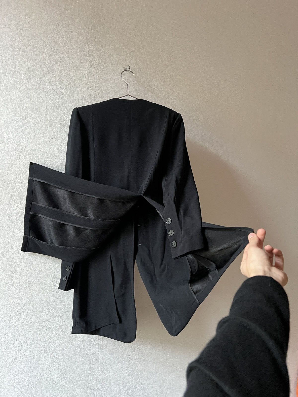 Sonia Rykiel Sonia Rykiel Full Pants Blazer Set Ann Demeulemeester Style Size 27" / US 4 / IT 40 - 4 Thumbnail