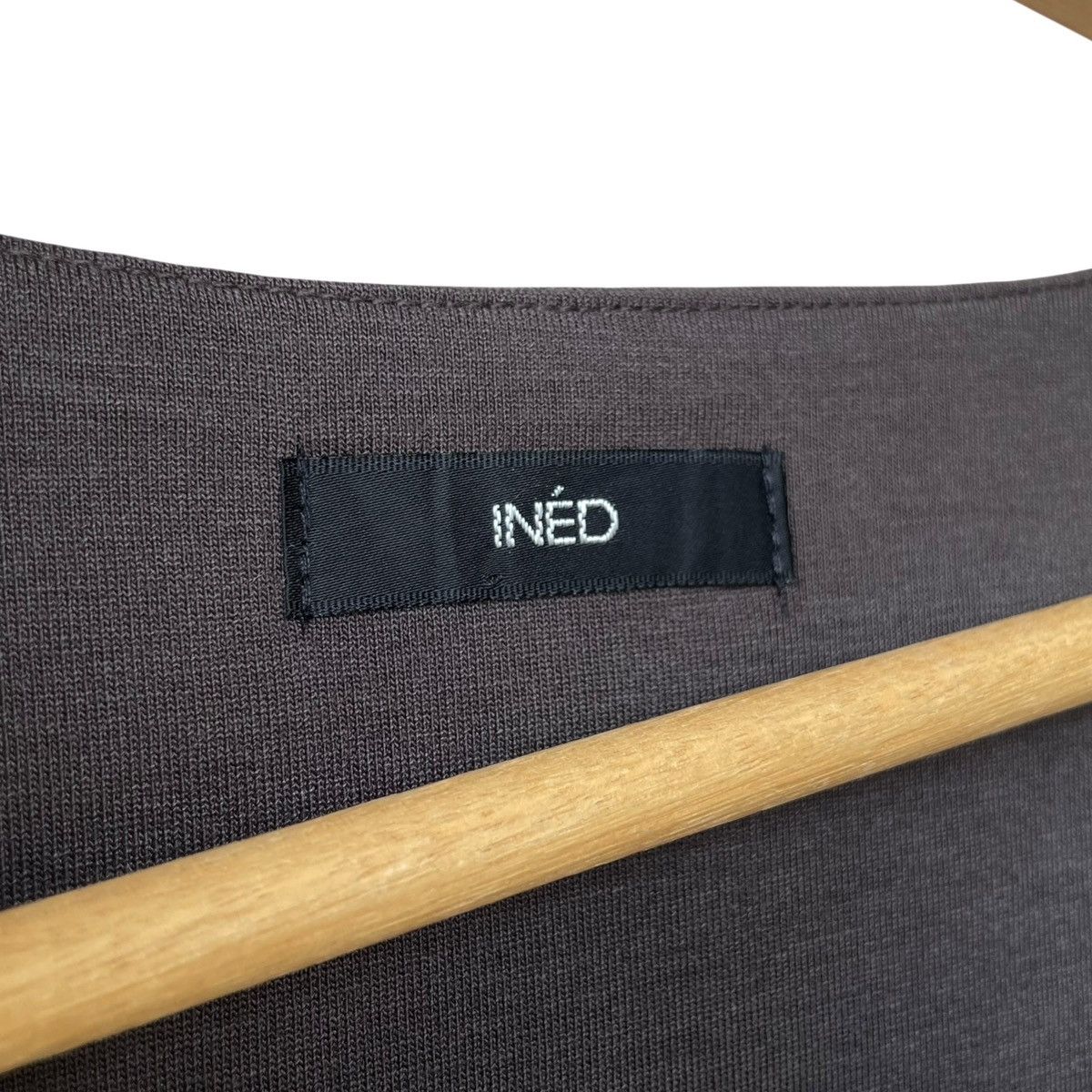 Japanese Brand Inéd Homme Japan Yohji Tri-Blend Designer Tops Size M / US 6-8 / IT 42-44 - 6 Thumbnail