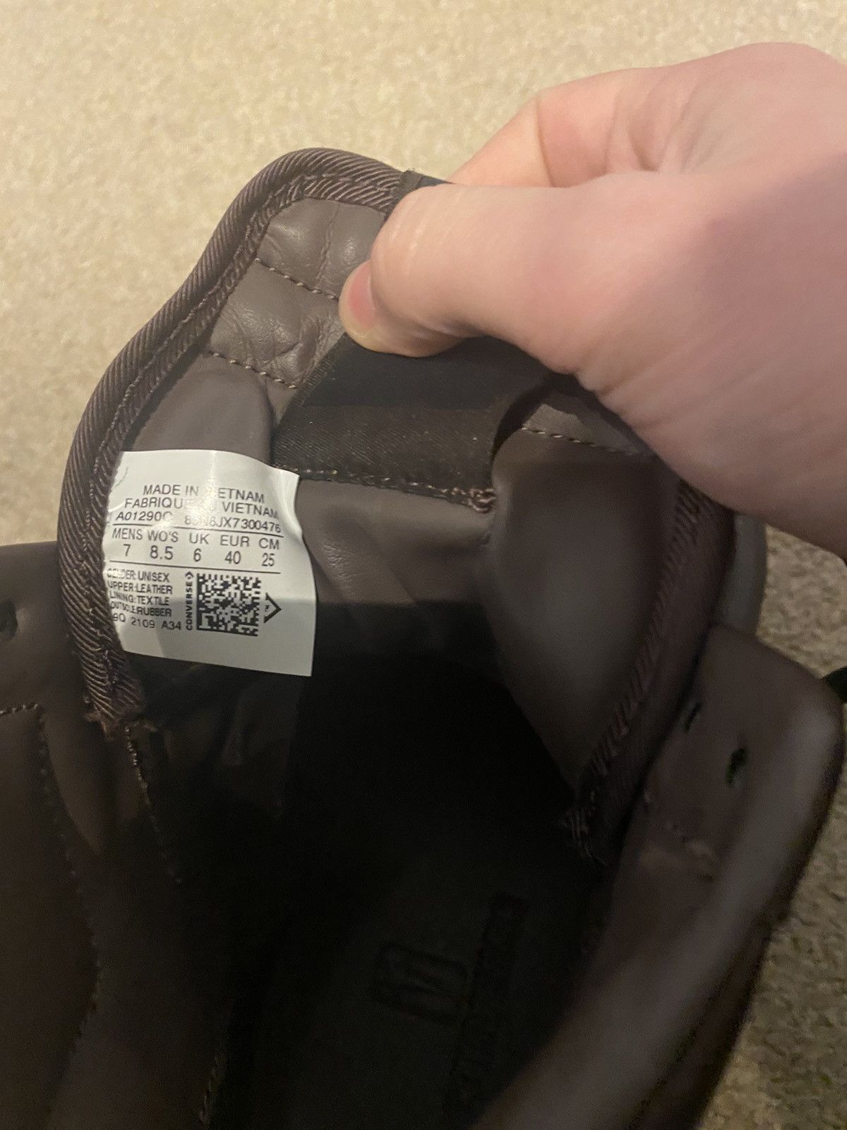 Converse × Rick Owens Drkshdw Rick owens x Convers turbowpn Size US 6 / EU 39 - 7 Thumbnail