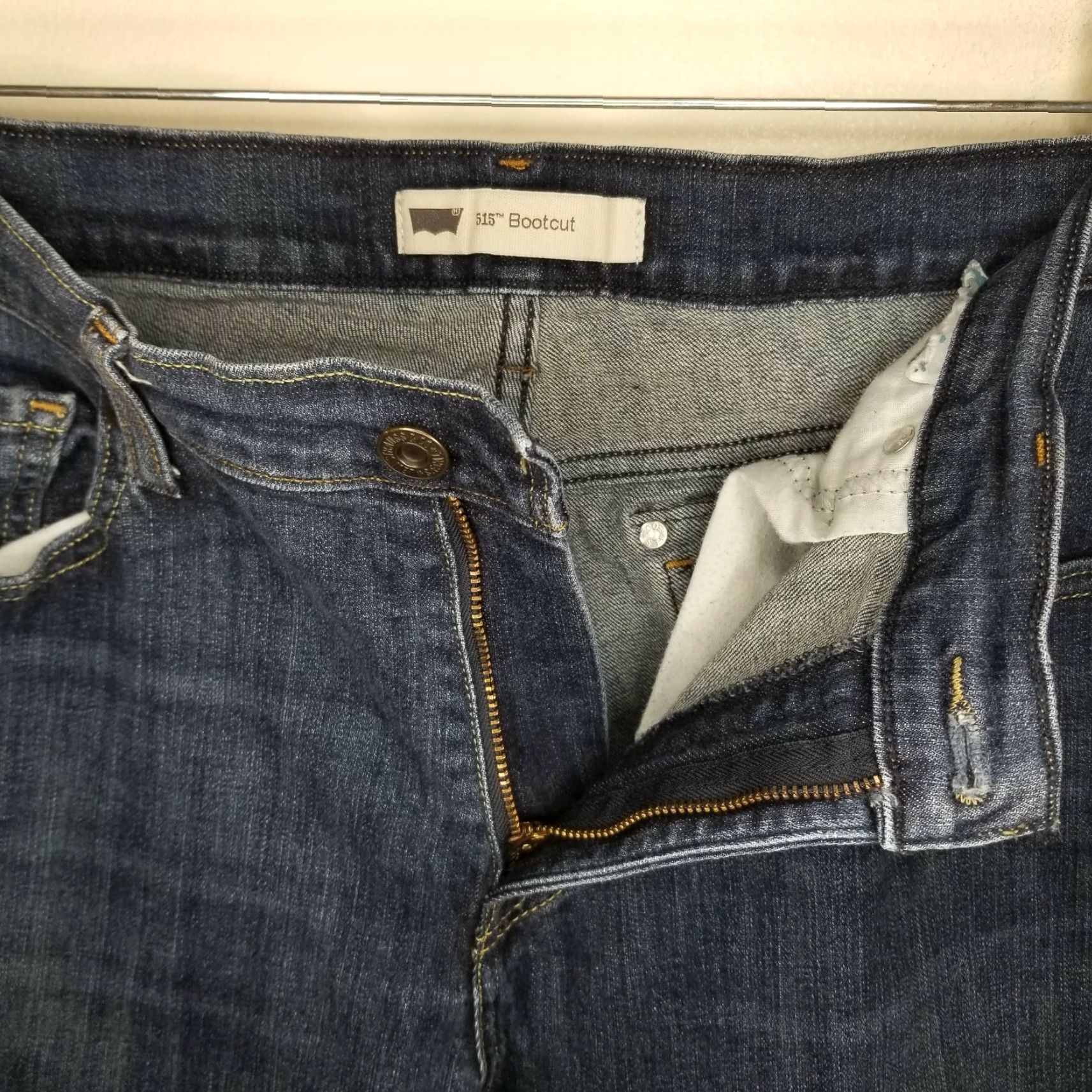 Levi's Levi's 515 Jeans Women Bootcut 34x27 Blue Size 34" / US 12 / IT 48 - 3 Thumbnail