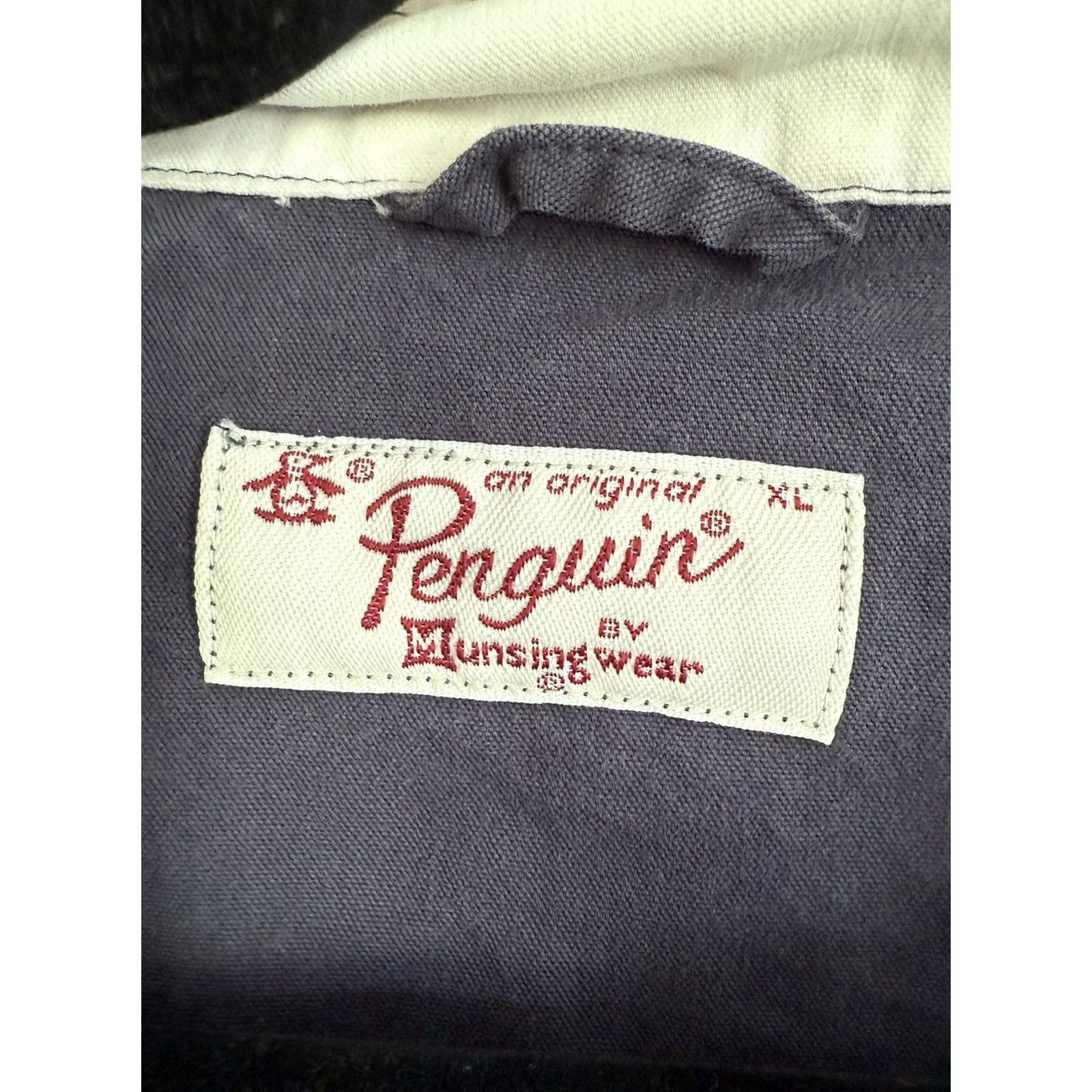 Original Penguin VINTAGE Penguin Golf Jacket Men's XL Navy Sport Size US XL / EU 56 / 4 - 5 Thumbnail