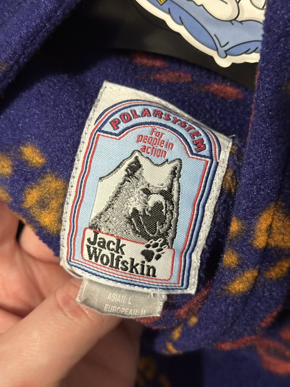 Jack Wolfskin Vintage Y2K Jack Wolfskin Monogram Fleece Size US M / EU 48-50 / 2 - 6 Thumbnail