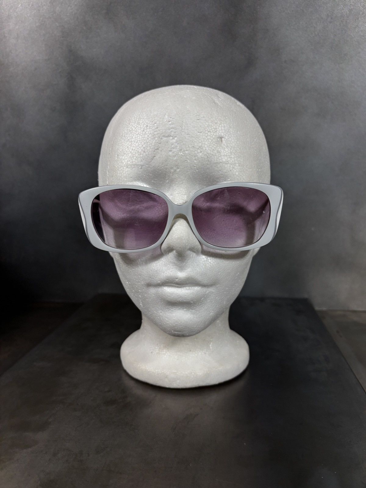Calvin Klein F/W 2009 Calvin Klein Sunglasses Butterfly CK 4091/S White Size ONE SIZE - 6 Thumbnail