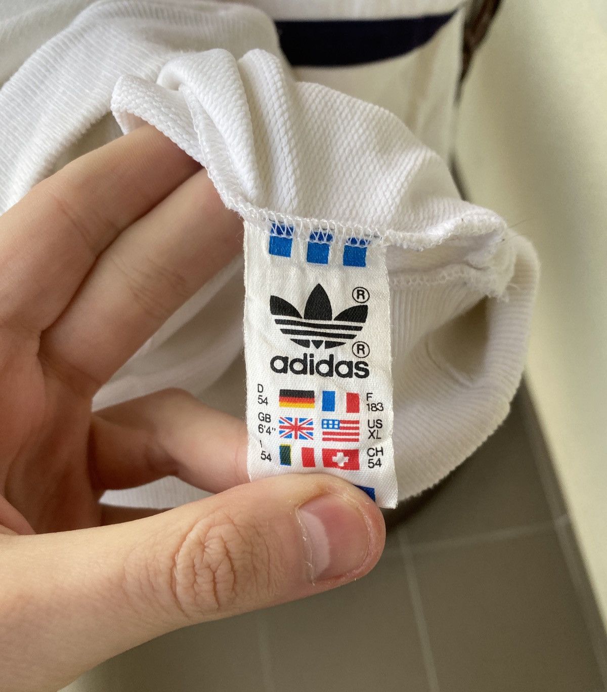 Adidas Adidas vintage rare crawneck climalite 2000 Size US XL / EU 56 / 4 - 3 Thumbnail