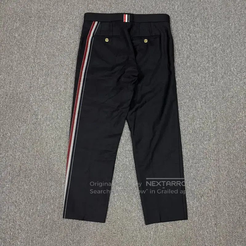 Other Thom Browne Black Cotton Casual Trousers . Size US 28 / EU 44 - 2 Thumbnail