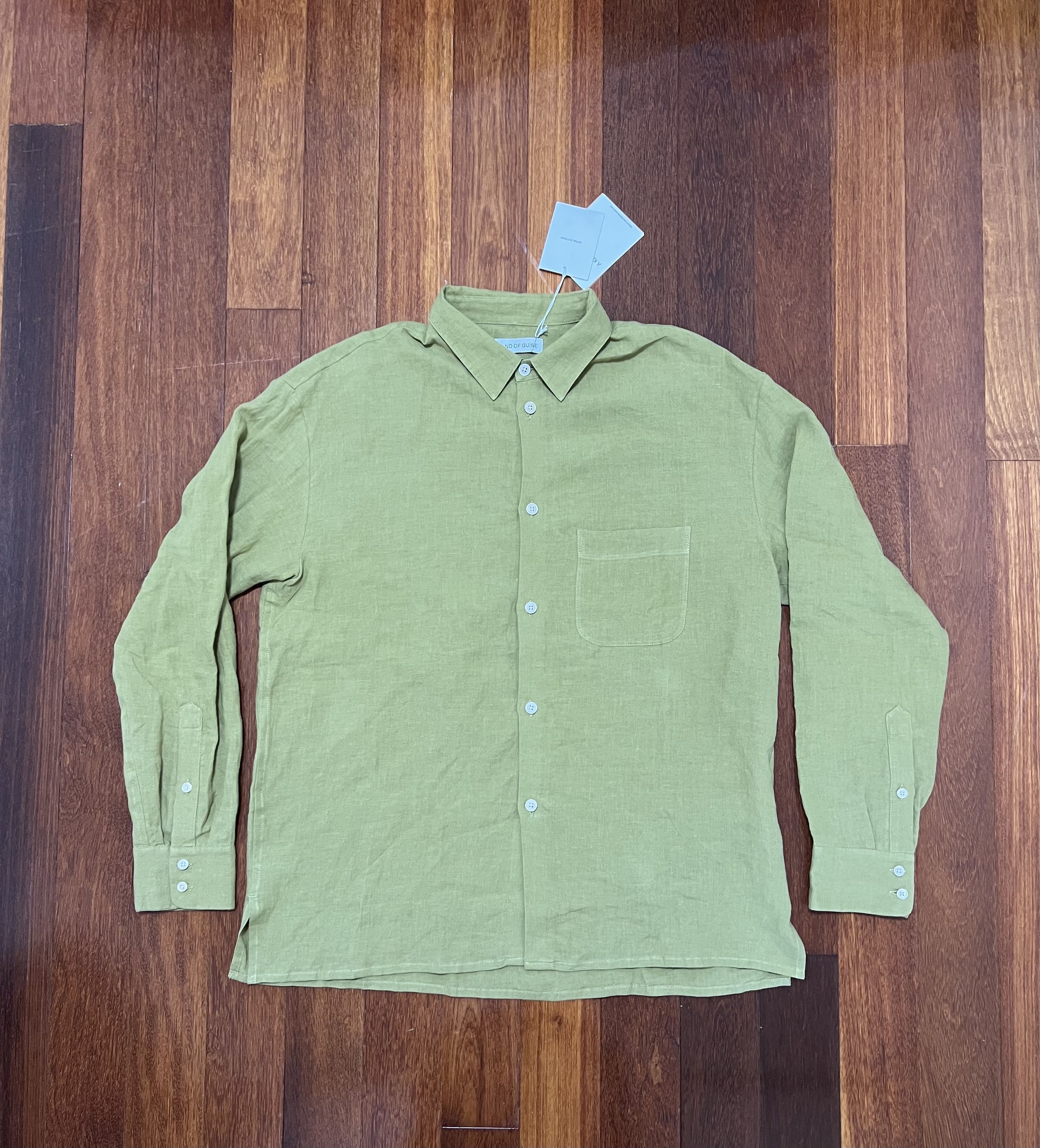 A Kind Of Guise 💚 SS24 A Kind Of Guise (AKOG Exclusive) Gusto Shirt Willow Size US L / EU 52-54 / 3 - 9 Thumbnail
