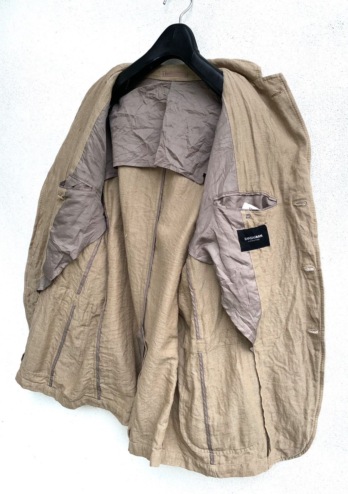 Japanese Brand × Kansai Yamamoto × Vintage Vintage Kansai Yamamoto Chore Jacket Size US L / EU 52-54 / 3 - 9 Thumbnail