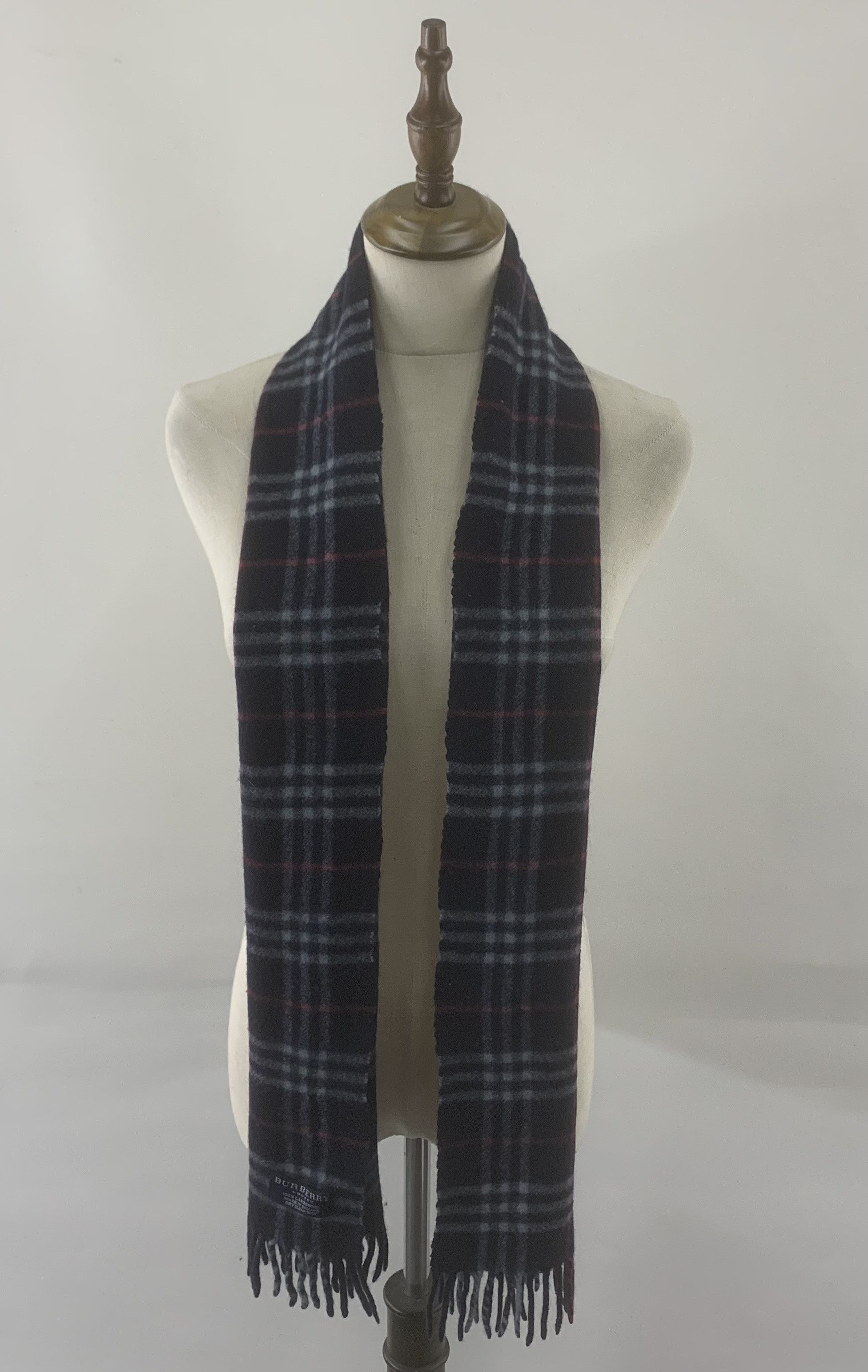 Burberry Burberry Scarf Wool Muffler Neck Wrap BL9270 Size ONE SIZE - 1 Thumbnail