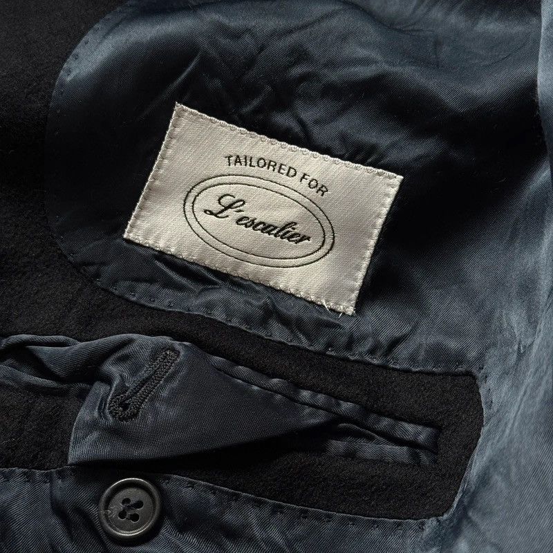 Corneliani Corneliani Wool Coat Navy Size US L / EU 52-54 / 3 - 7 Thumbnail