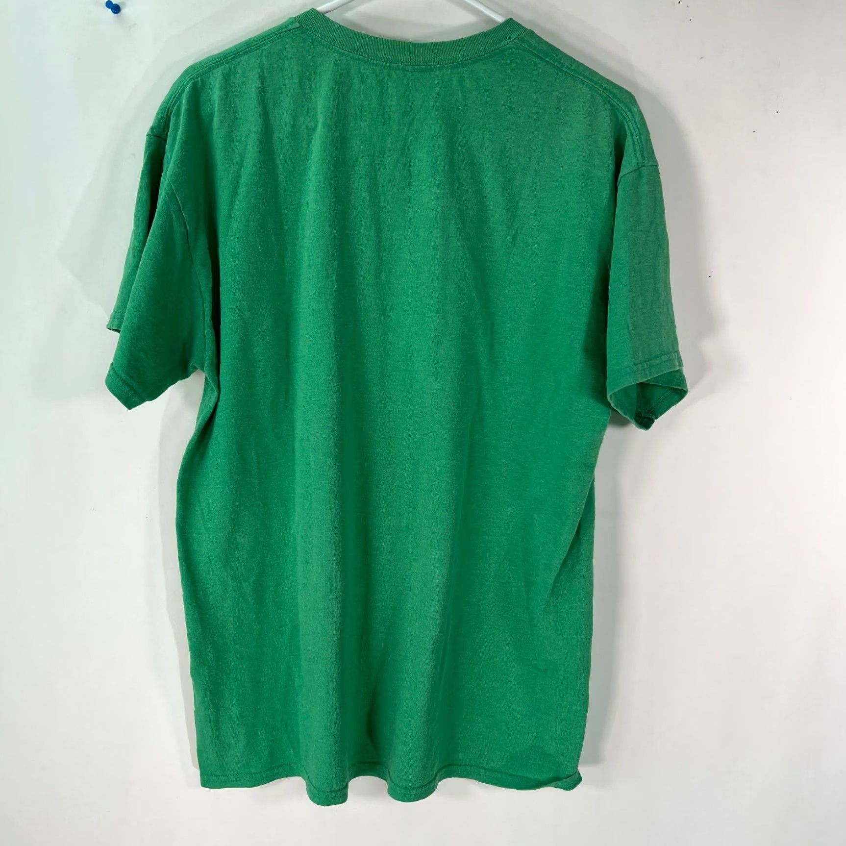 Vintage Unbranded Green Graphic Tee T-Shirt Crew Neck Short Sleeve XL Mens Lucky Size US XL / EU 56 / 4 - 2 Thumbnail