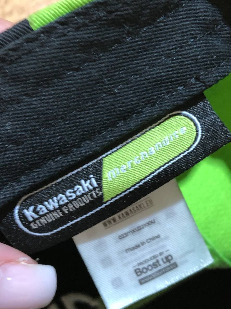 Vintage Vintage Cap black Y2K Hats KAWASAKI streetwear Size ONE SIZE - 2 Thumbnail