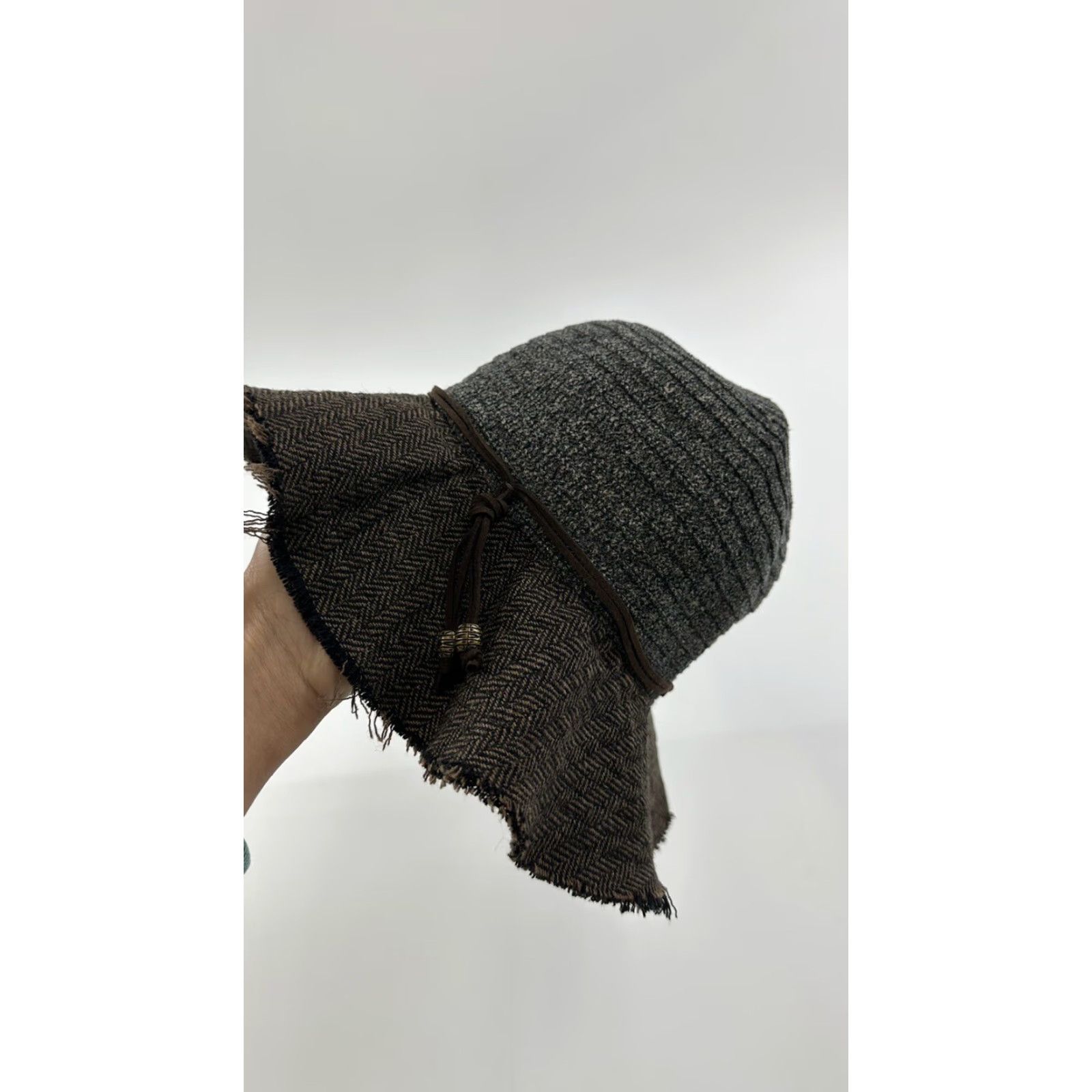 CO Four 4 Buttons Sun Hat by San Diego Hat Co One Size Brown Wide Brim Travel Packable Women Size ONE SIZE - 7 Thumbnail