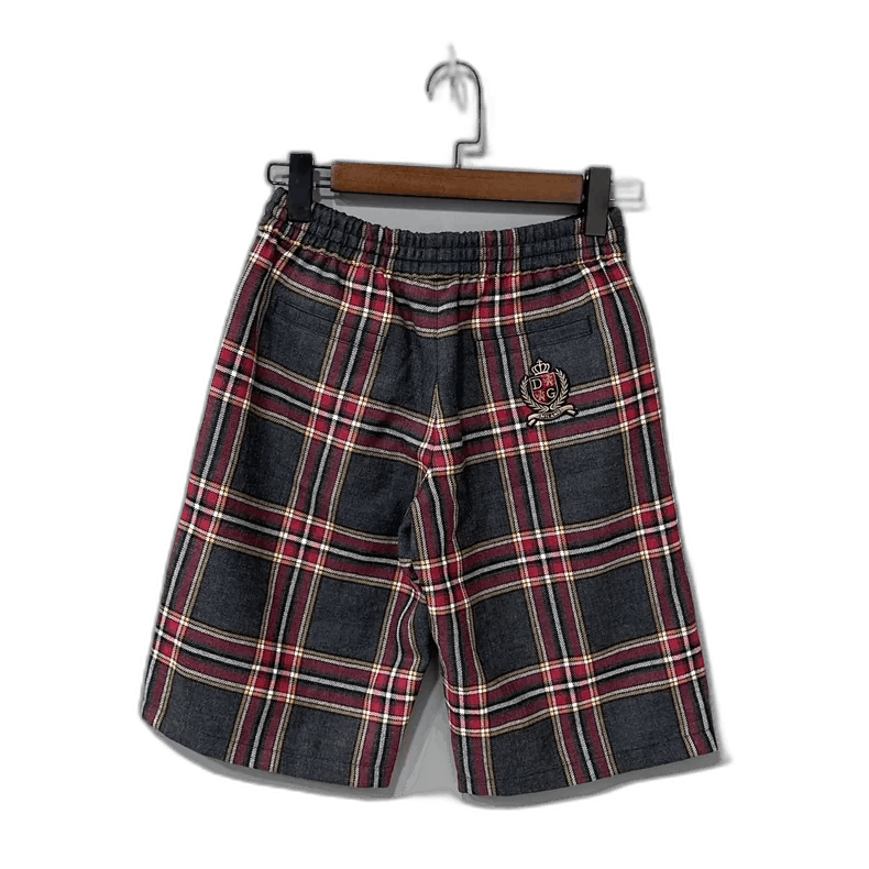 Dolce & Gabbana Dolce & Gabbana Plaid Shorts Size US 30 / EU 46 - 1 Thumbnail