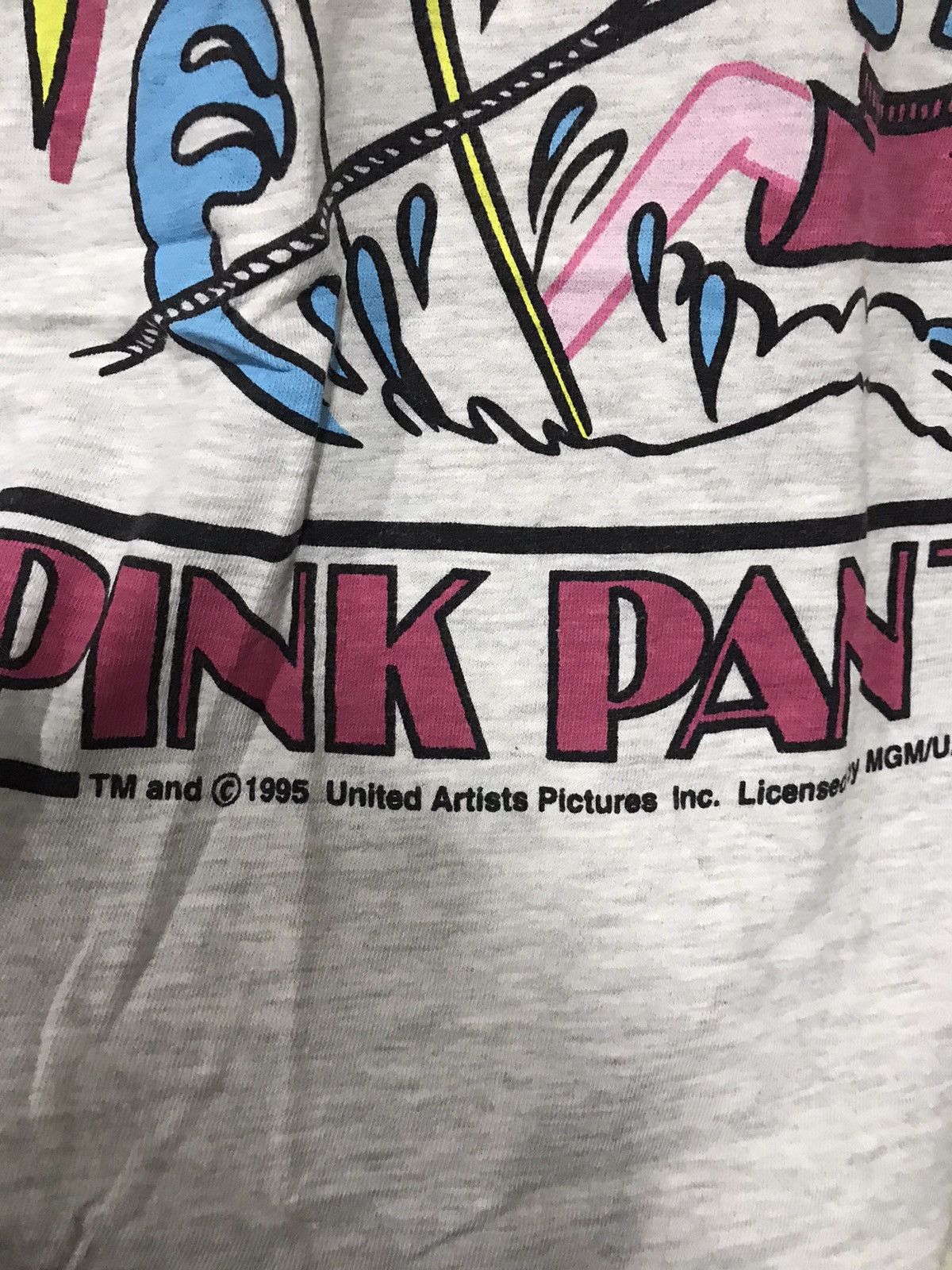 Vintage Vintage Pink Panther Tee Size US L / EU 52-54 / 3 - 3 Thumbnail