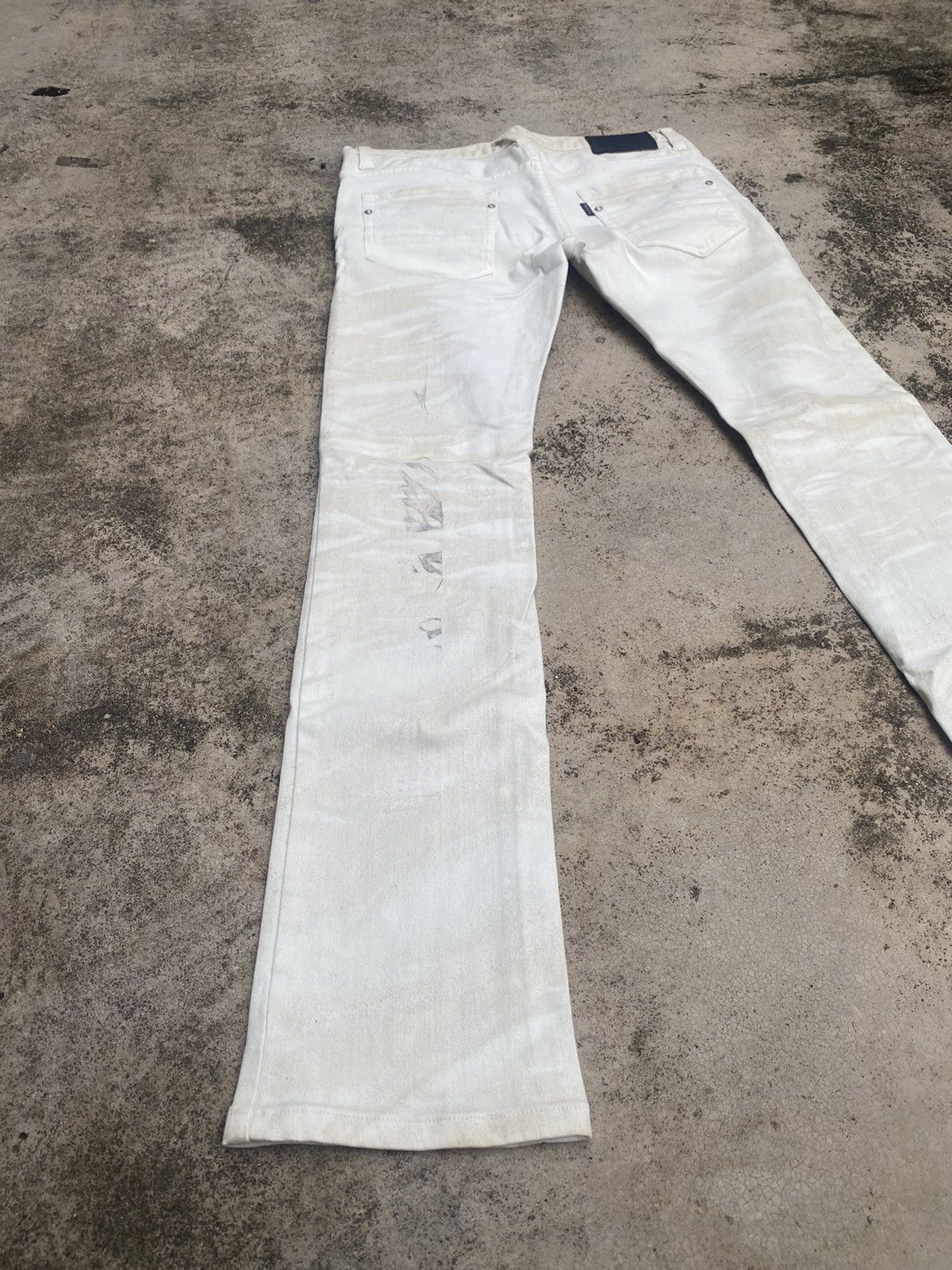 If Six Was Nine × Tornado Mart Tornado Mart Waxed Strechable Jeans Size US 32 / EU 48 - 13 Thumbnail