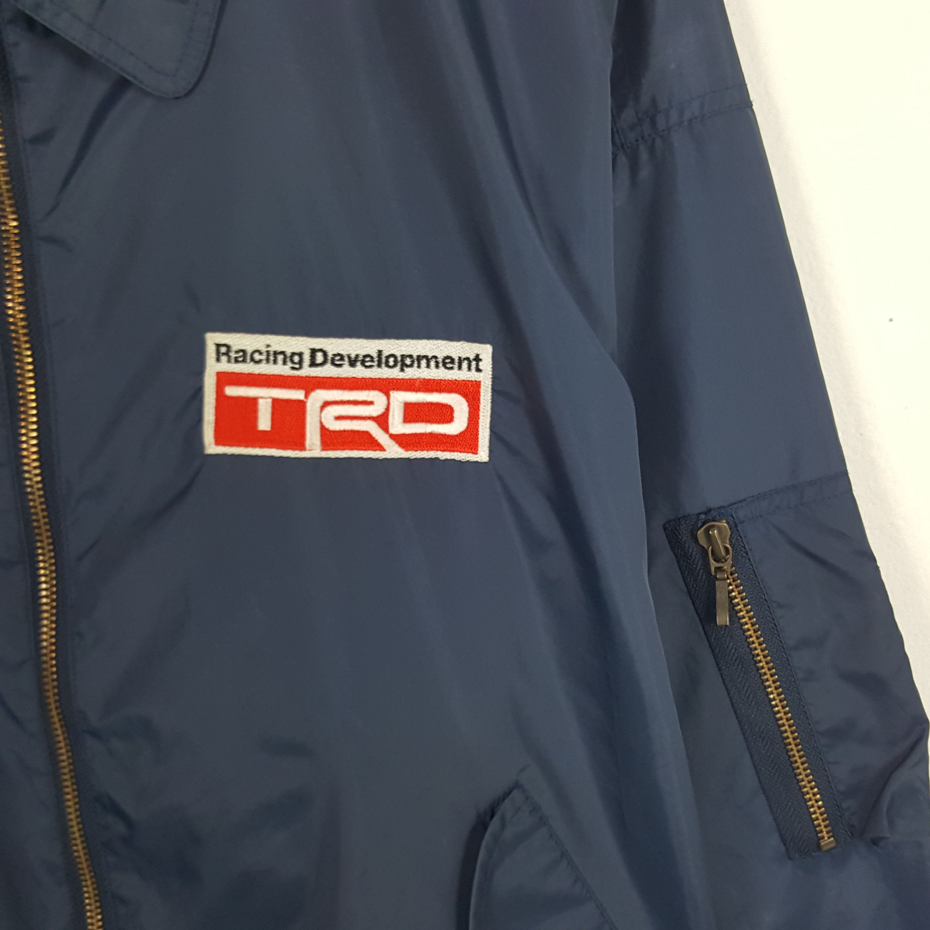 Sports Specialties × Vintage Vintage TRD Racing Development Windbreaker Zipper Jacket Size US XL / EU 56 / 4 - 4 Thumbnail