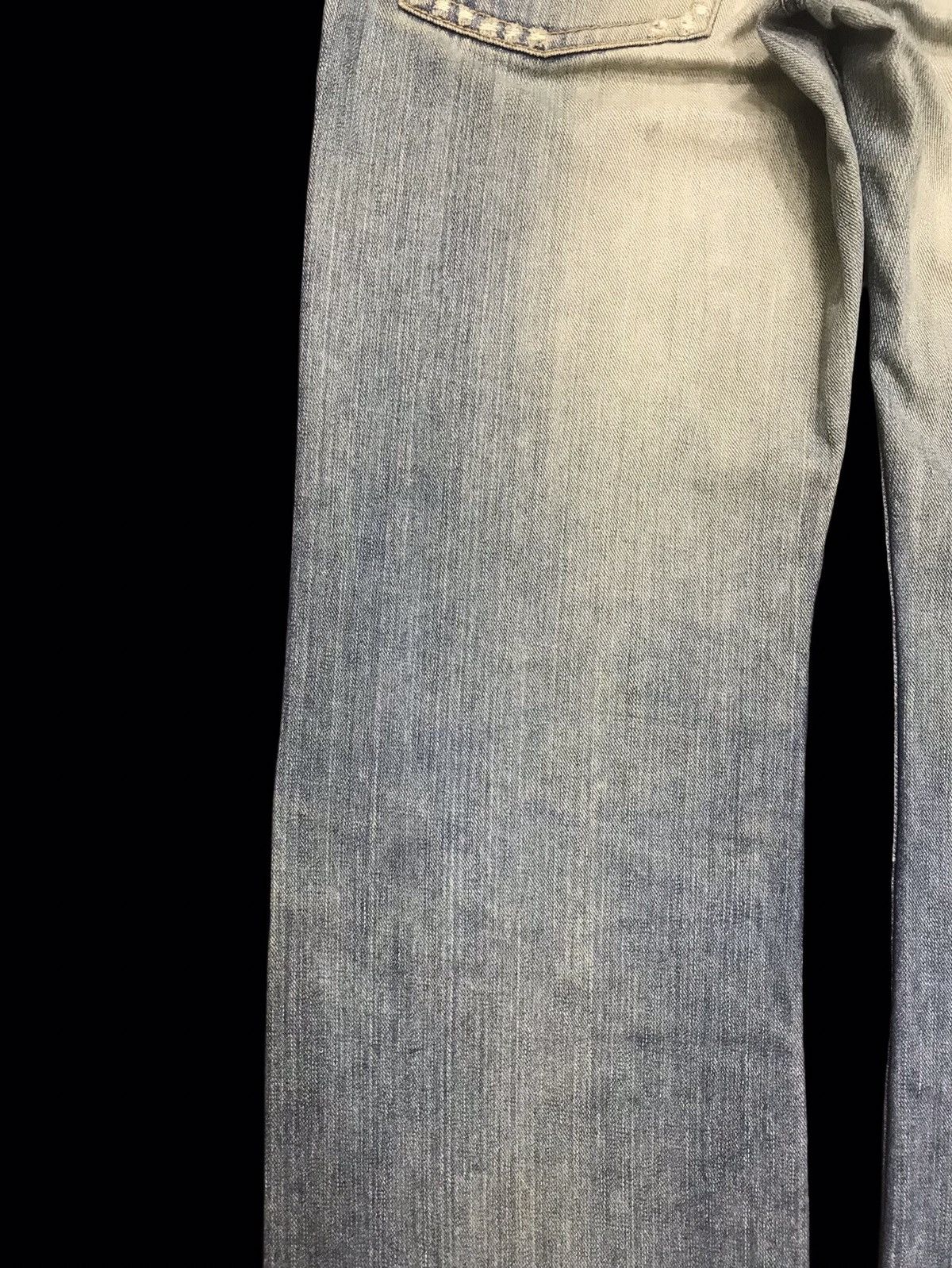 Japanese Brand 💥FLARE💥ARCHIVAL SNARL DISTRESSED DENIM F249 Size US 34 / EU 50 - 15 Thumbnail
