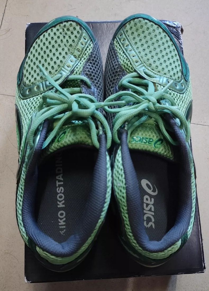 Kiko Kostadinov Kiko Kostadinov Asics Gel Sokat Infinity Green and Grey Low Size US 9 / EU 42 - 1 Thumbnail