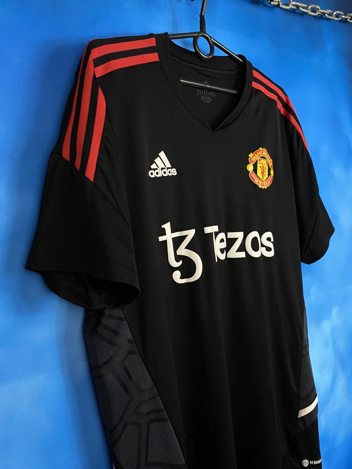 Adidas AW22 Adidas Manchester United soccer jersey drill Size US XL / EU 56 / 4 - 2 Thumbnail