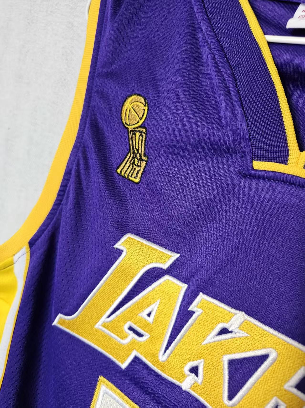 NBA Laker #24 Kobe Bryant Jersey Double Stitched Purple Size US M / EU 48-50 / 2 - 4 Thumbnail