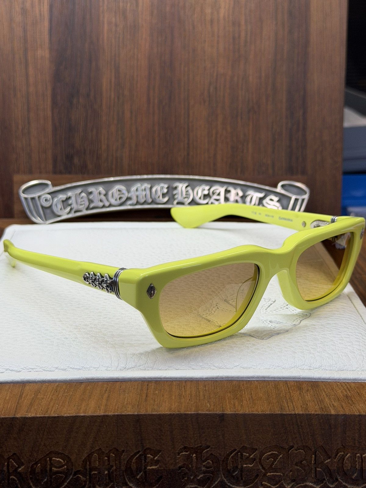 Chrome Hearts Chrome Hearts Idawanna Sunglasses Size ONE SIZE - 7 Thumbnail