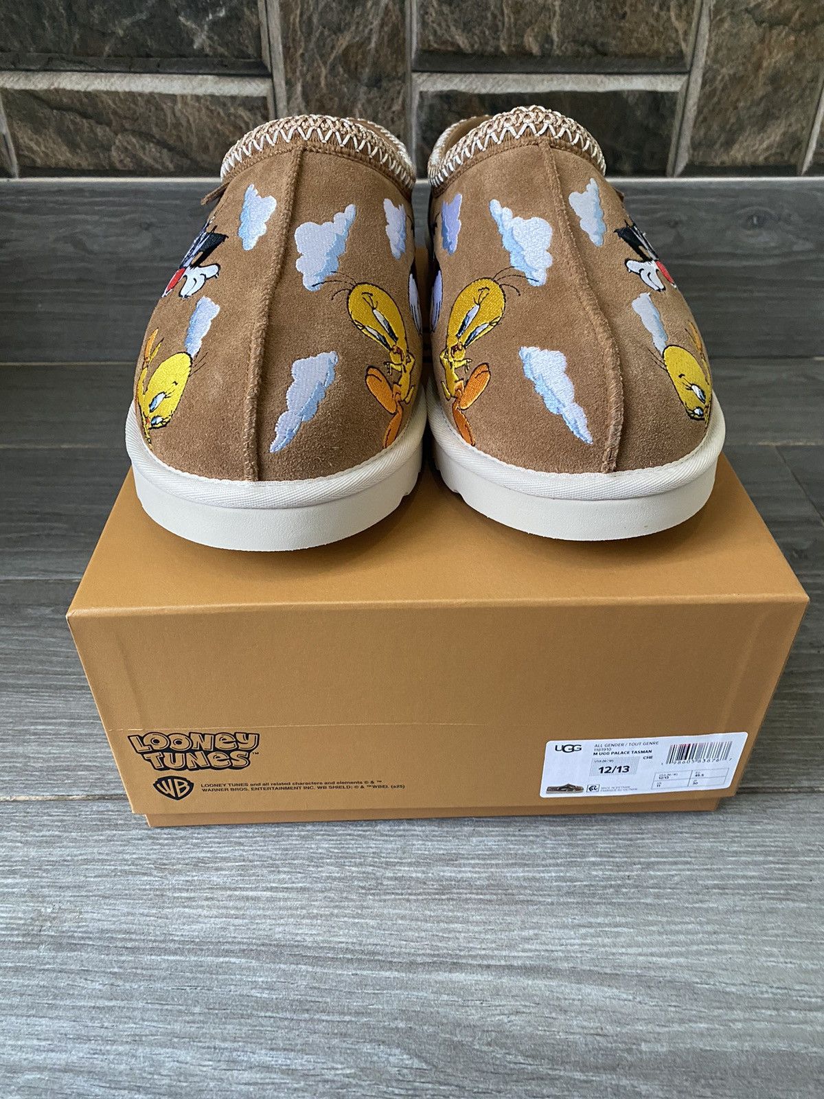 Palace Palace Ugg Tasman Slipper Looney Tunes Chestnut Size 12 Size US 12 / EU 45 - 1 Thumbnail