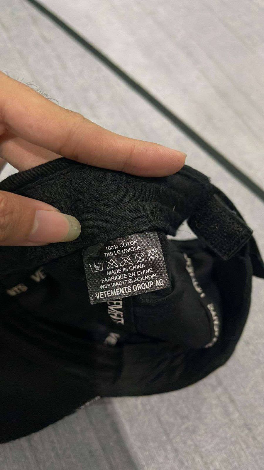 Vetements vetement logo cap Size ONE SIZE - 4 Thumbnail