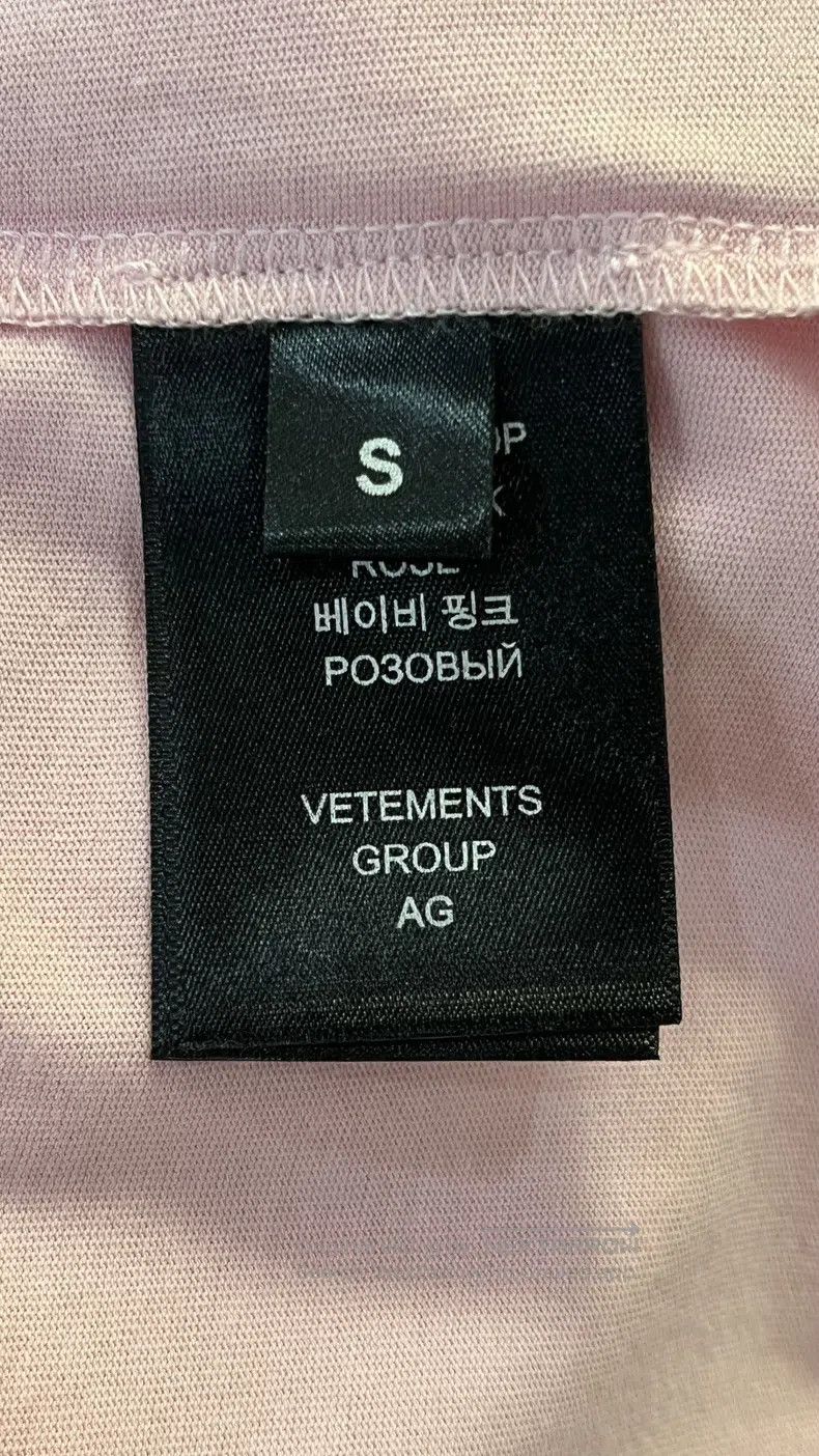 Vetements Vetements Short Sleeve T-Shirt, Size S Size US S / EU 44-46 / 1 - 5 Thumbnail