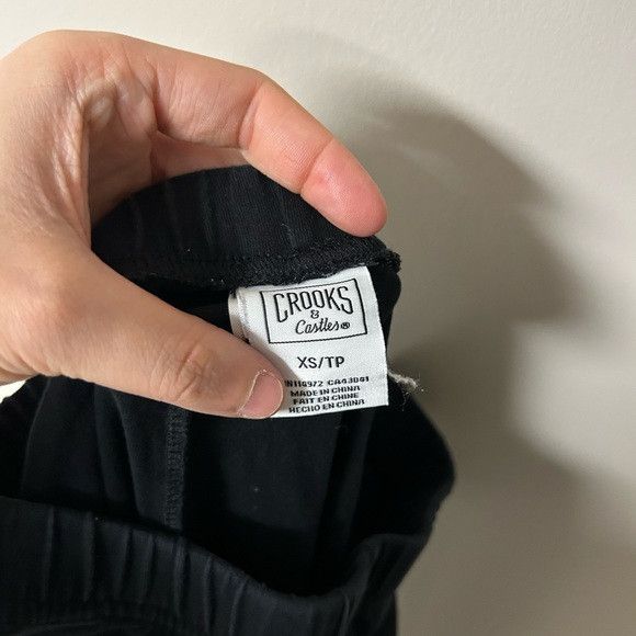 Crooks & Castles Crooks & Castles Black Leggings Size 25" / US 0 / IT 36 - 3 Thumbnail
