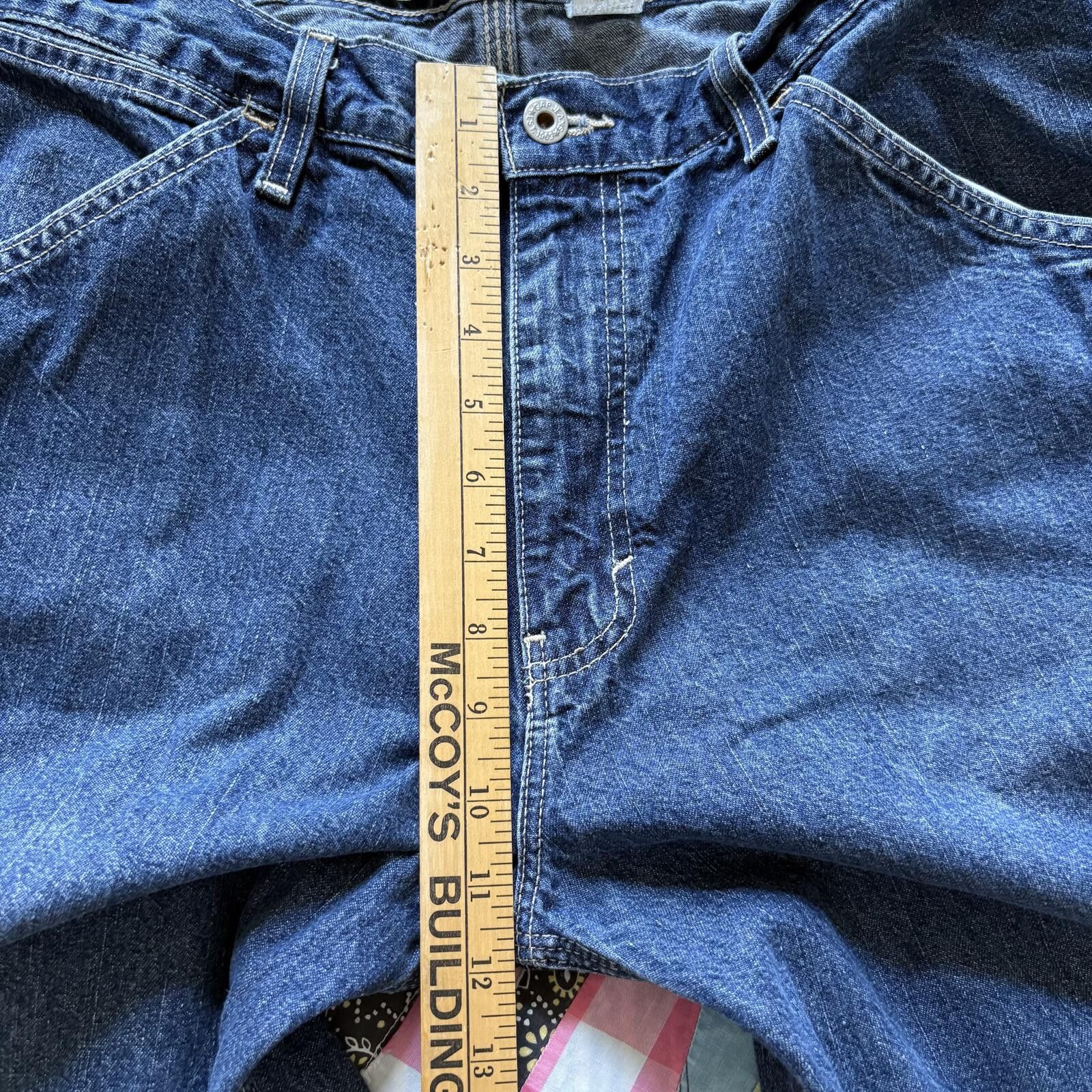 Gap Vintage Y2K Gap Carpenter Baggy Grunge Denim Shorts Jorts Size US 32 / EU 48 - 6 Thumbnail
