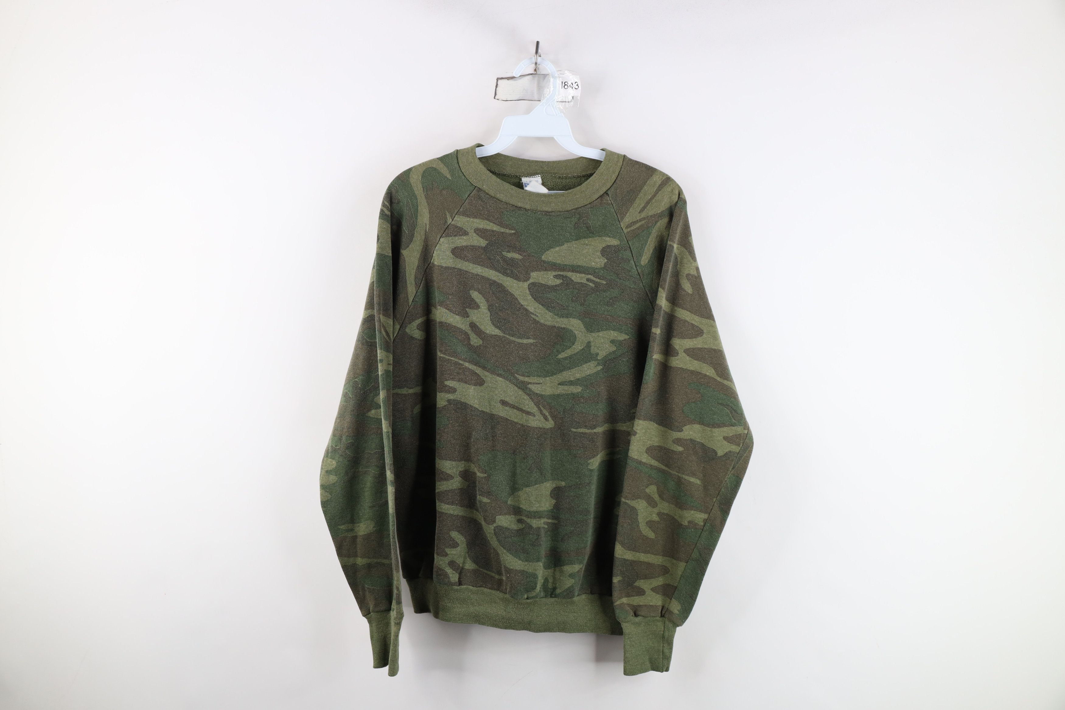 Vintage Vintage 60s 70s Healthknit Crewneck Sweatshirt USA Size US L / EU 52-54 / 3 - 1 Thumbnail