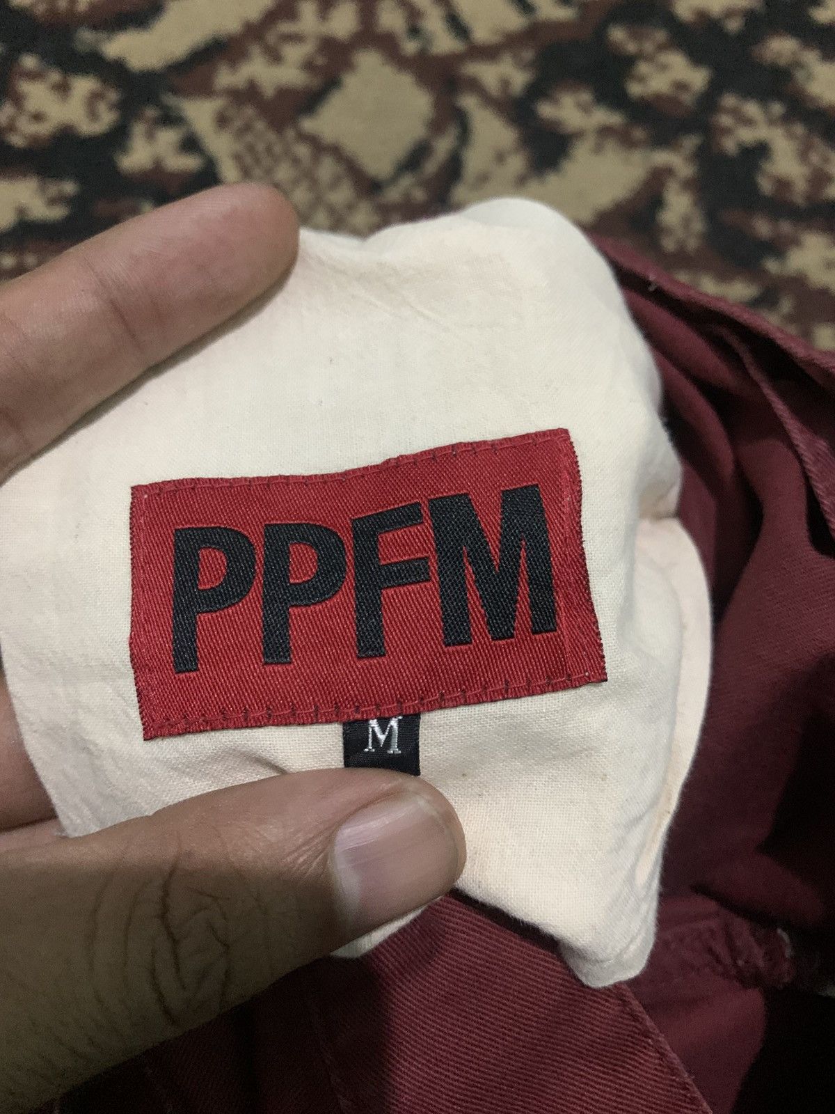 PPFM 1990s PPFM Pocket Aztec Buckle Back Size US 31 - 5 Thumbnail