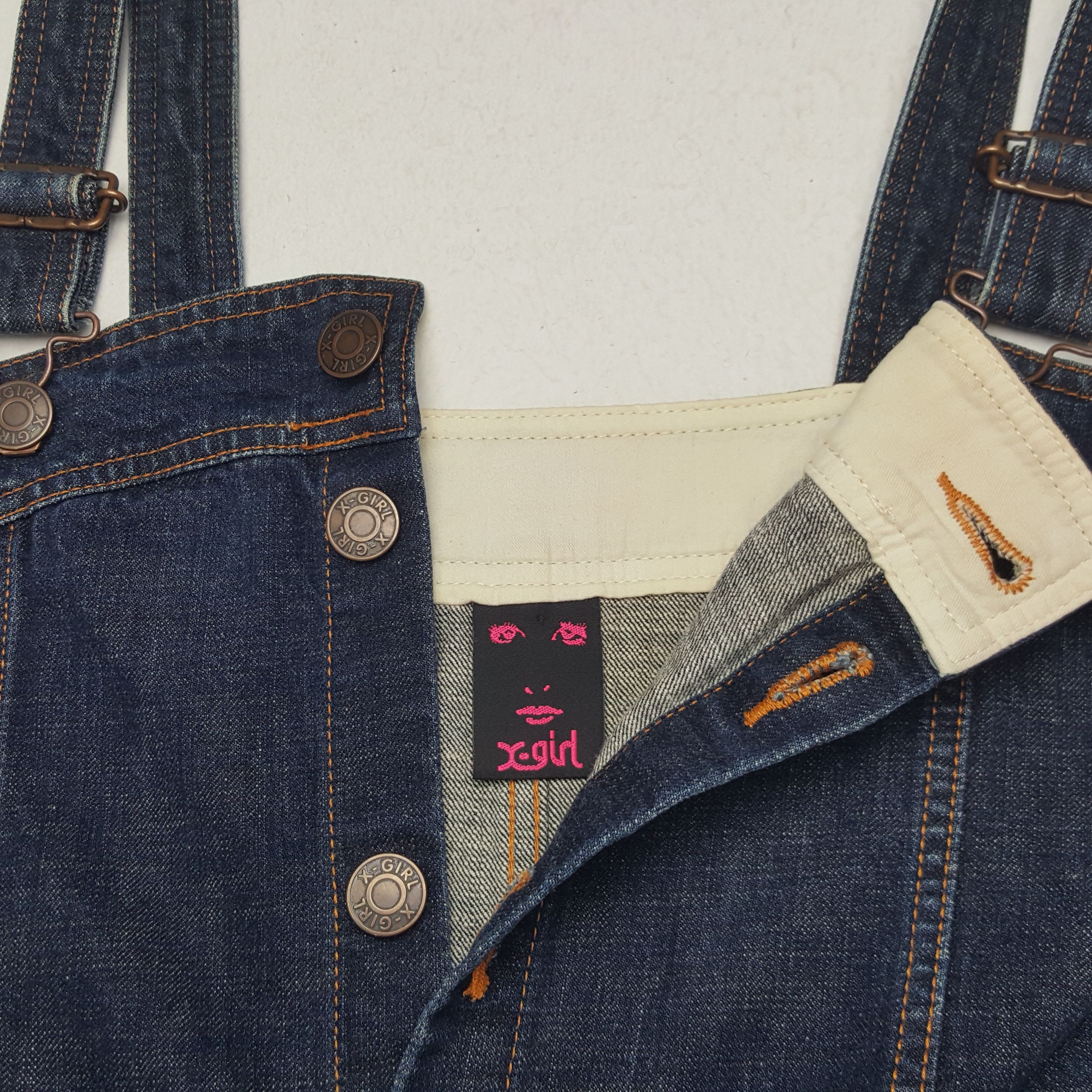 Japanese Brand × Vintage Vintage Xgirl Japanese Overall Jacket Size US 26 / EU 42 - 12 Thumbnail