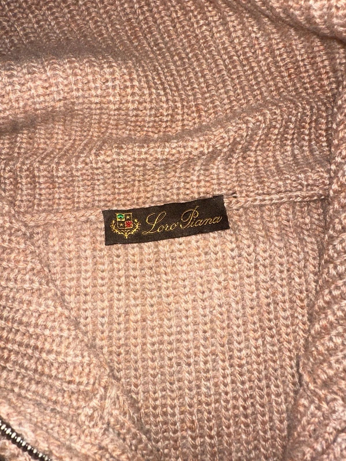 Loro Piana Loro Piana Davenport Cashmere Vest Funnel Neck Knit One Size Size ONE SIZE - 14 Thumbnail