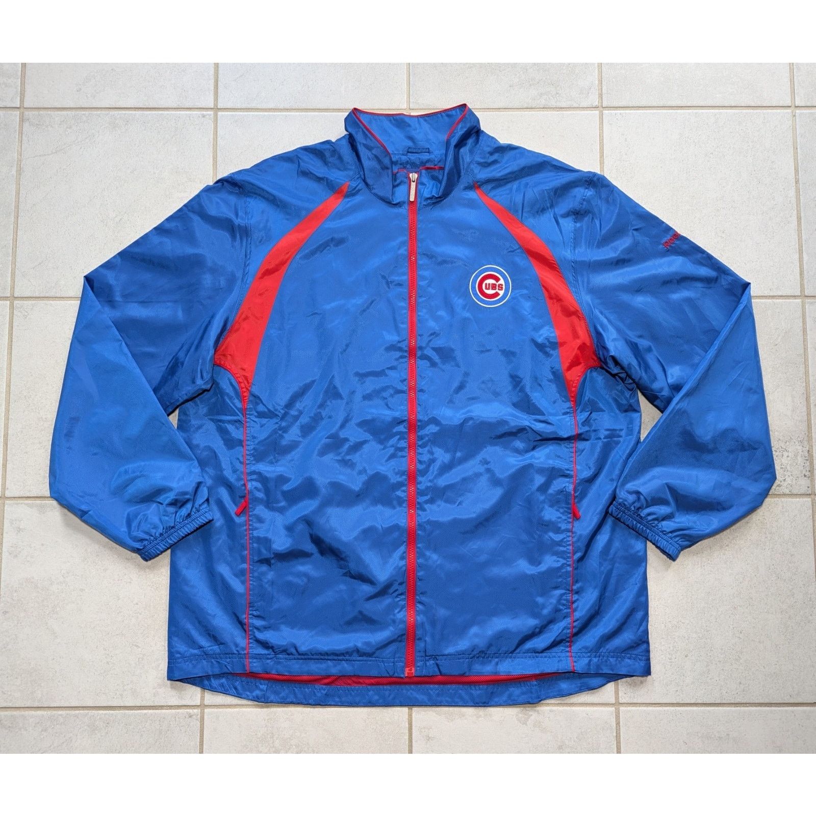 Reebok Reebok Men's XXL Chicago Cubs Genuine Merchandise Windbreak Size US XXL / EU 58 / 5 - 1 Thumbnail