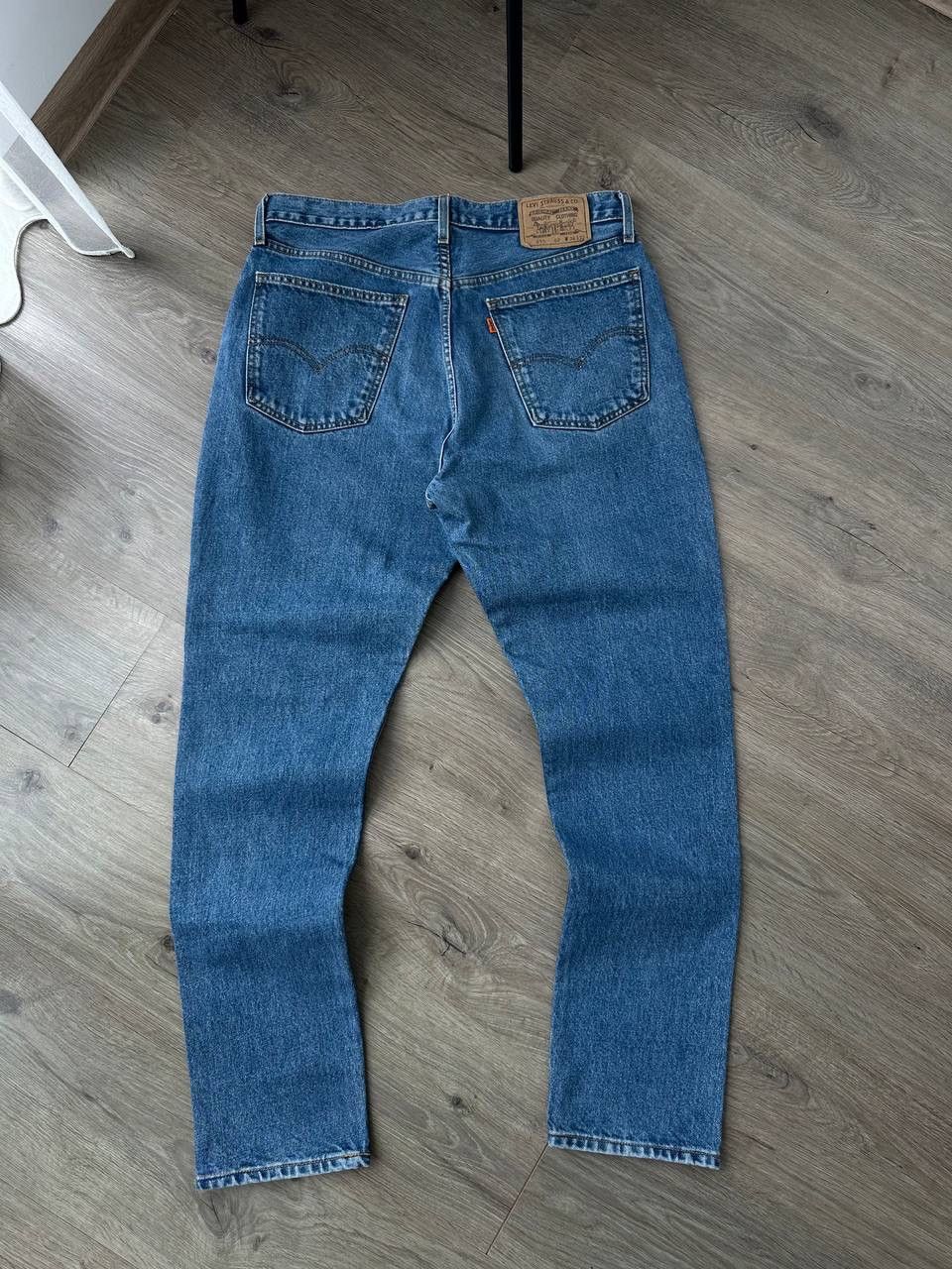 Levi's × Vintage Vintage Levi’s Denim Blue Orange Tab Pants Size US 36 / EU 52 - 3 Thumbnail