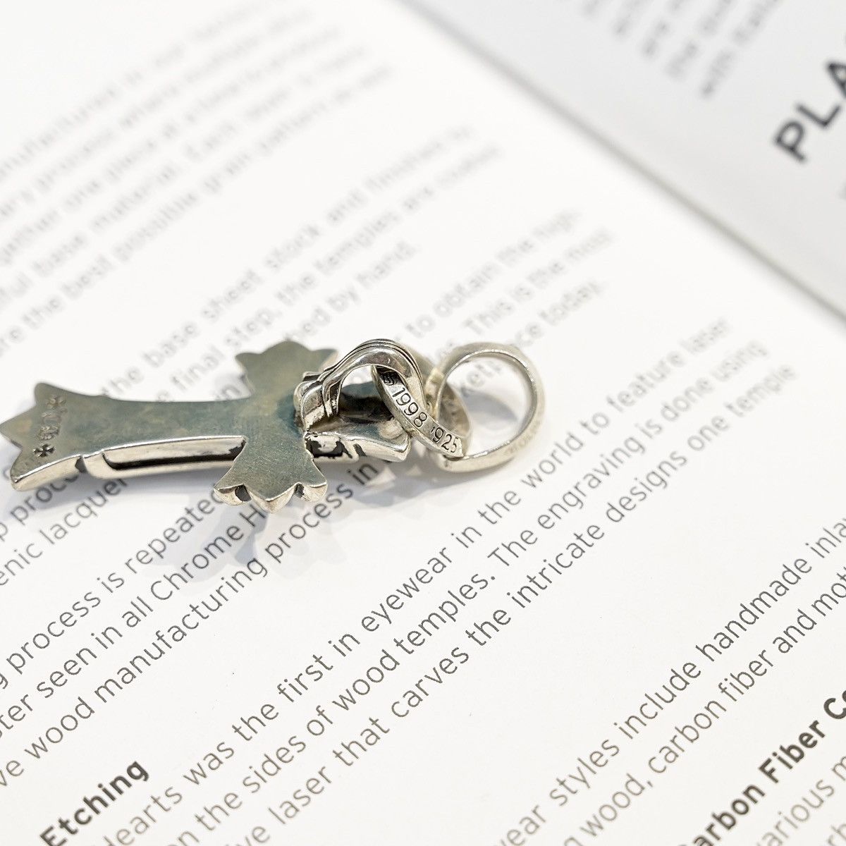 Chrome Hearts CHROME HEARTS ATTACHED BALE CROSS CHARM SILVER Size ONE SIZE - 4 Thumbnail