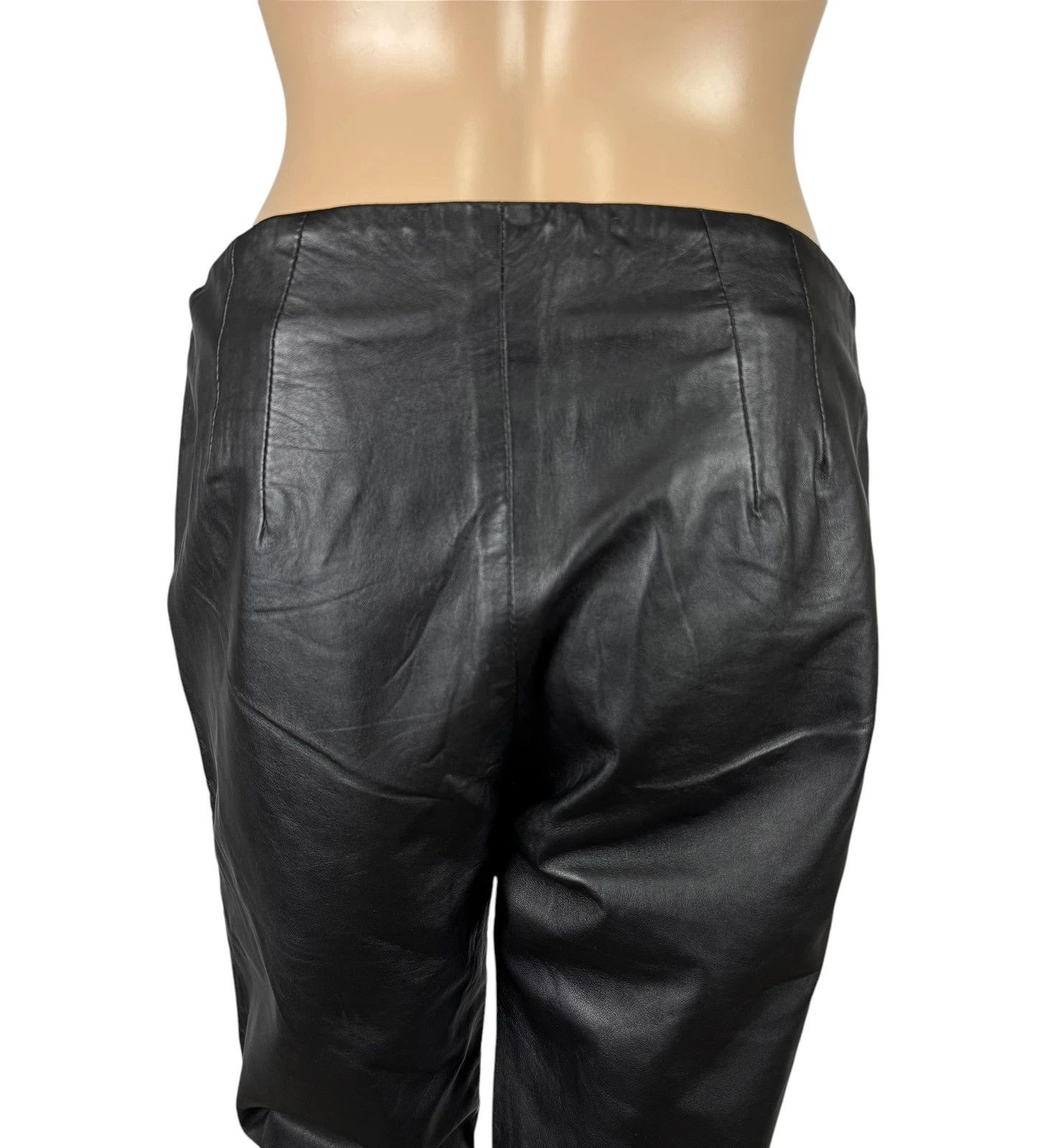 Other La Redoute Genuine Leather Trousers size UK10 Size 32" / US 10 / IT 46 - 7 Thumbnail