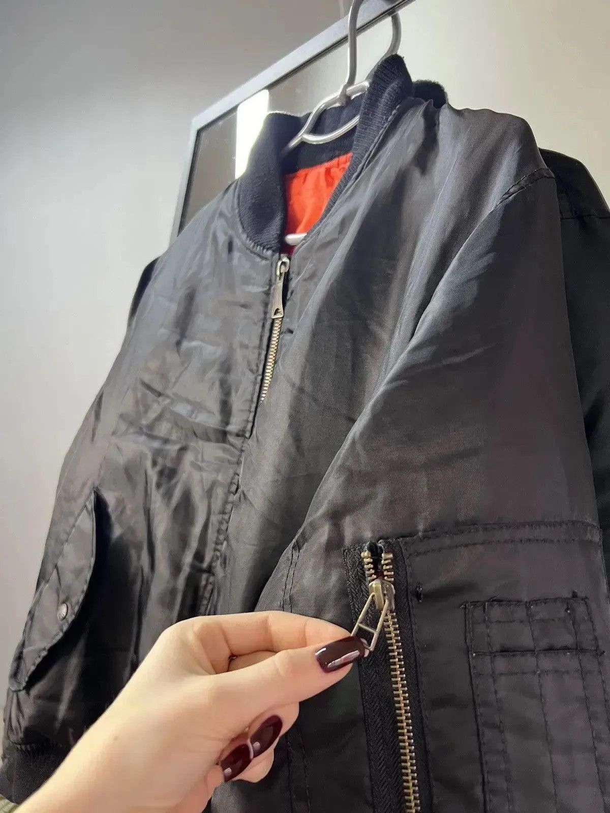 Japanese Brand × Vintage VINTAGE Y2K MA 1 intermediate Bomber Alpha Industies jacket Size US M / EU 48-50 / 2 - 5 Thumbnail