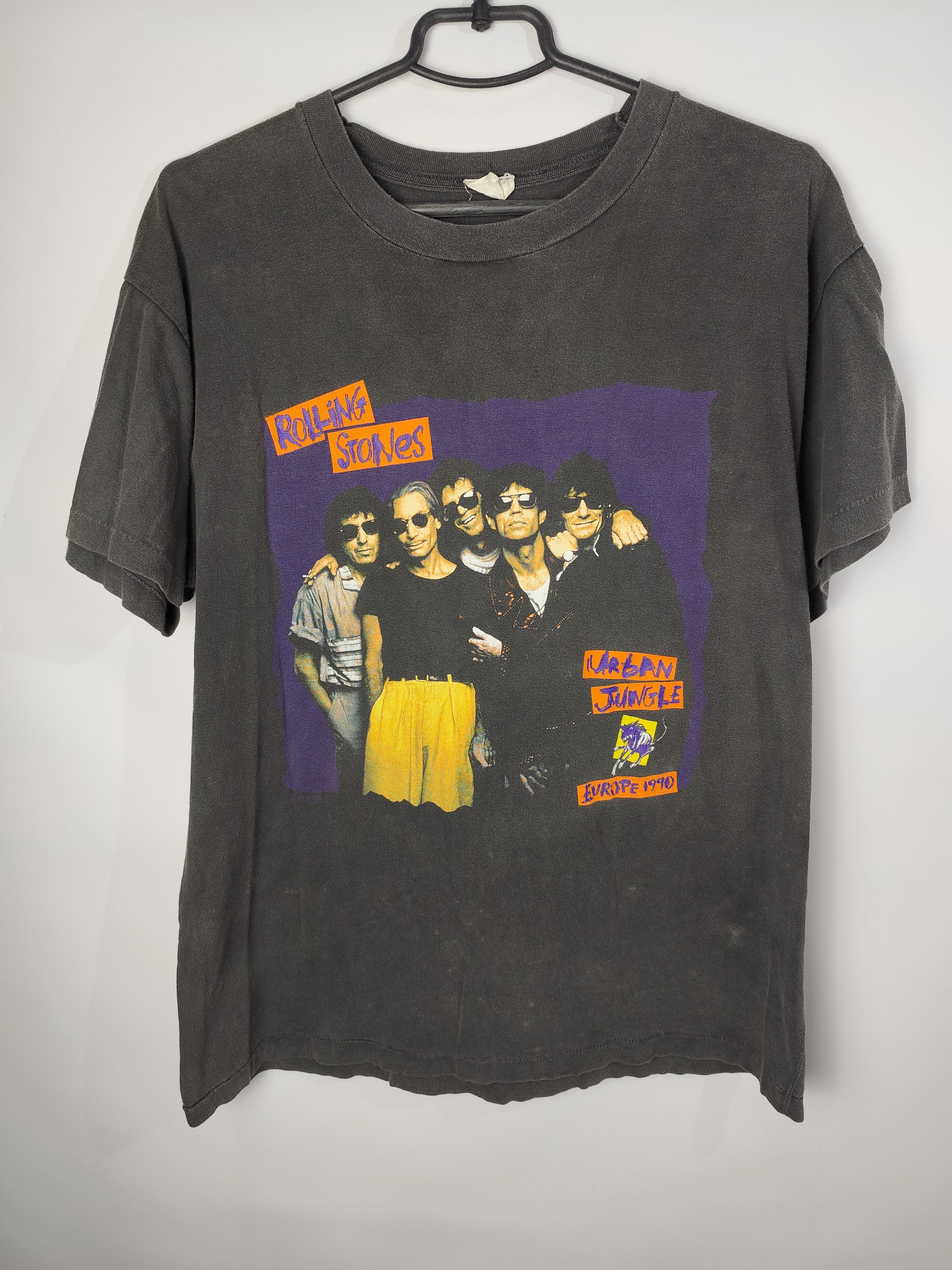 Band Tees Vintage band rock 1990 The Rolling Stones Urban Jungle Tee Size US XL / EU 56 / 4 - 1 Thumbnail