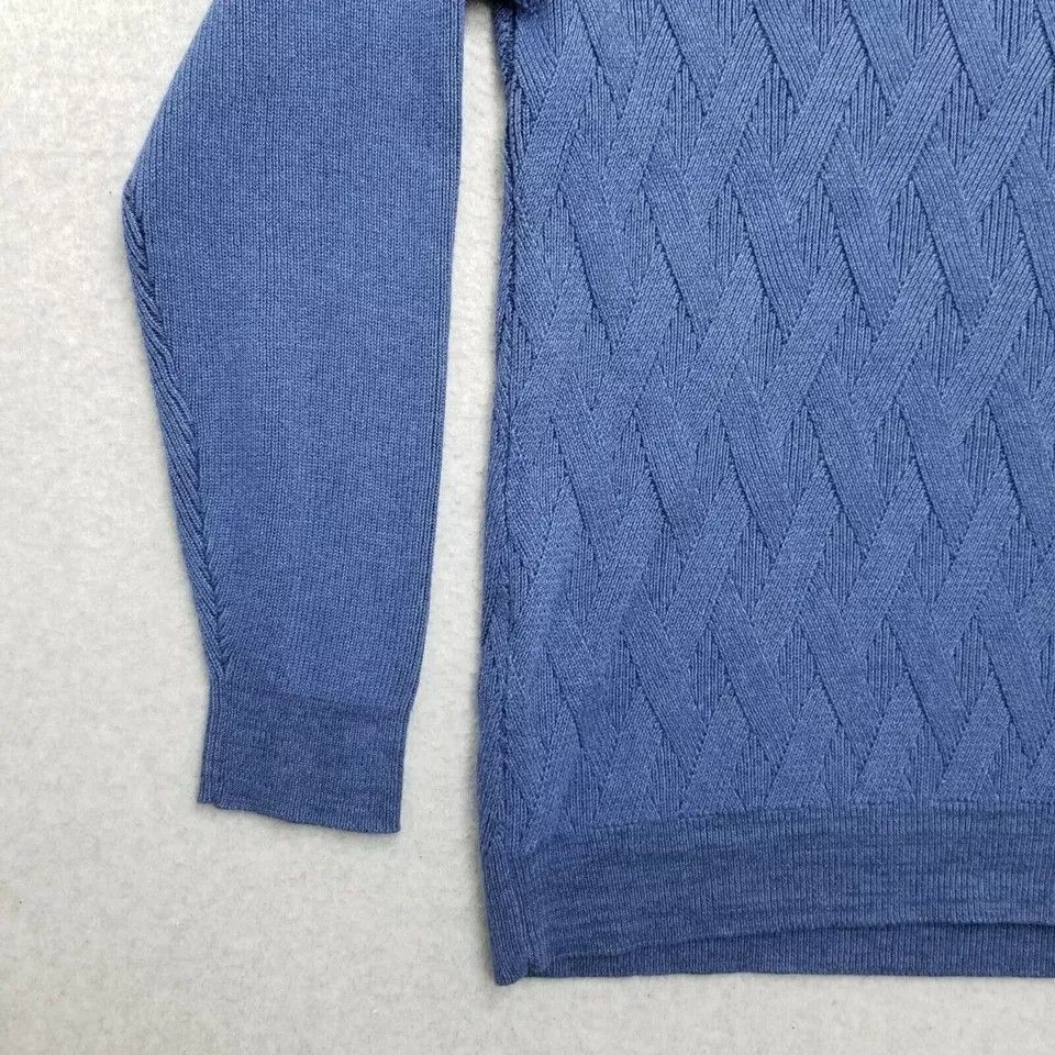 Tommy Bahama Tommy Bahama Sweater Mens Large Blue Long Sleeve Pullover Size US L / EU 52-54 / 3 - 2 Thumbnail