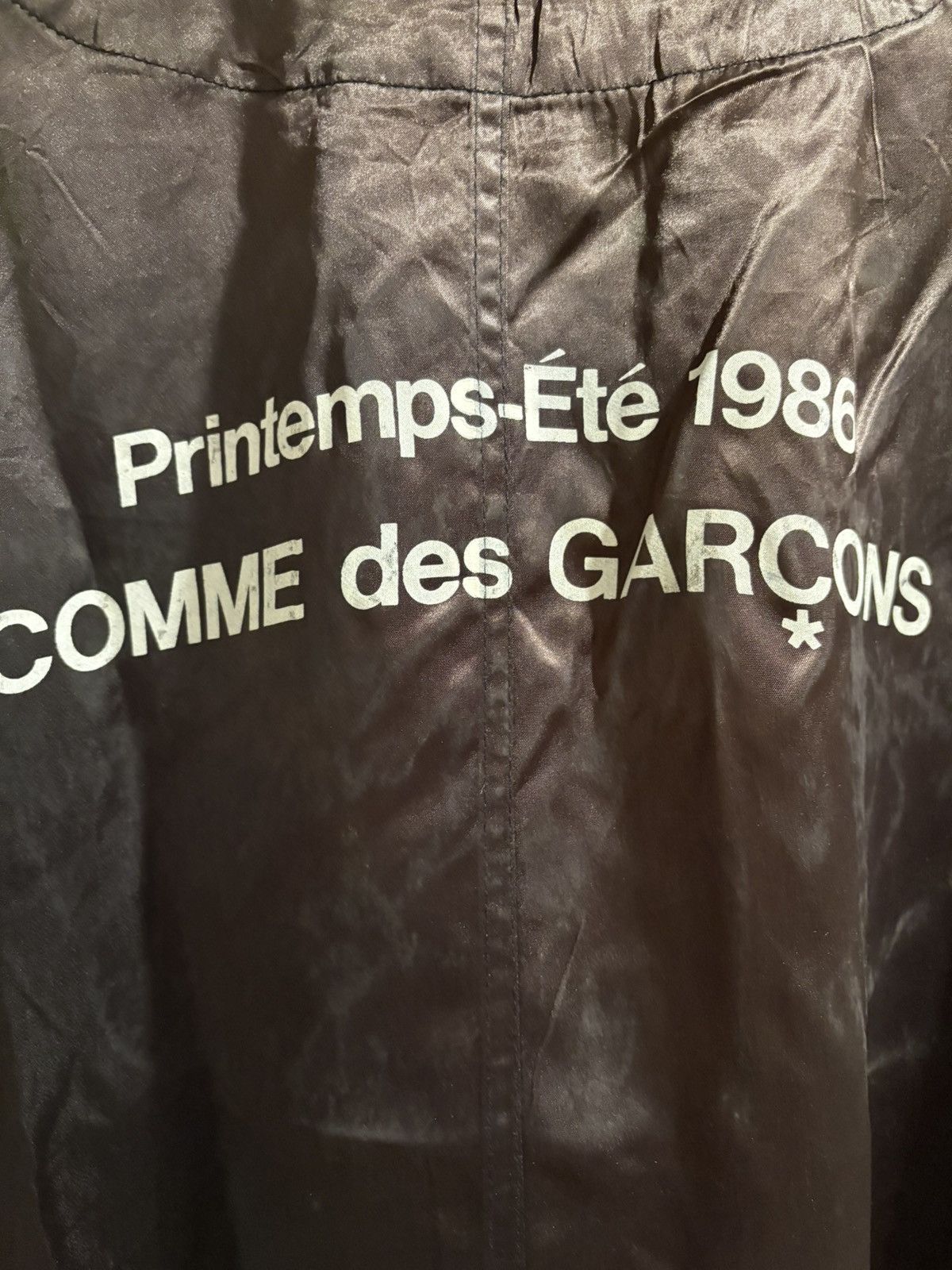 Original Ss86 show Staff Jacket Coat CDG HOMME PLUS