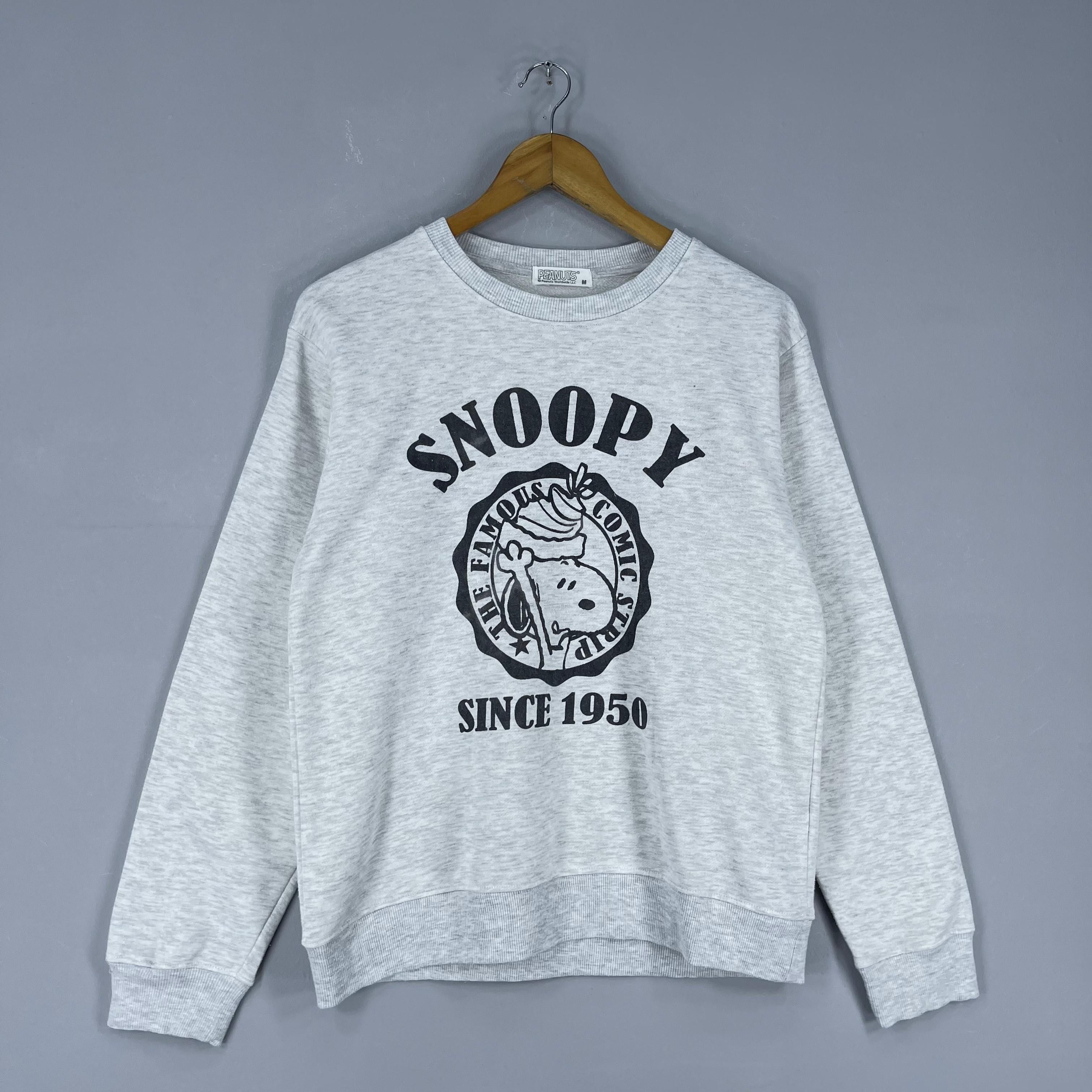 Peanuts Vintage SNOOPY Joe Cole Comic Strip Cartoon Sweatshirt Size US M / EU 48-50 / 2 - 3 Thumbnail