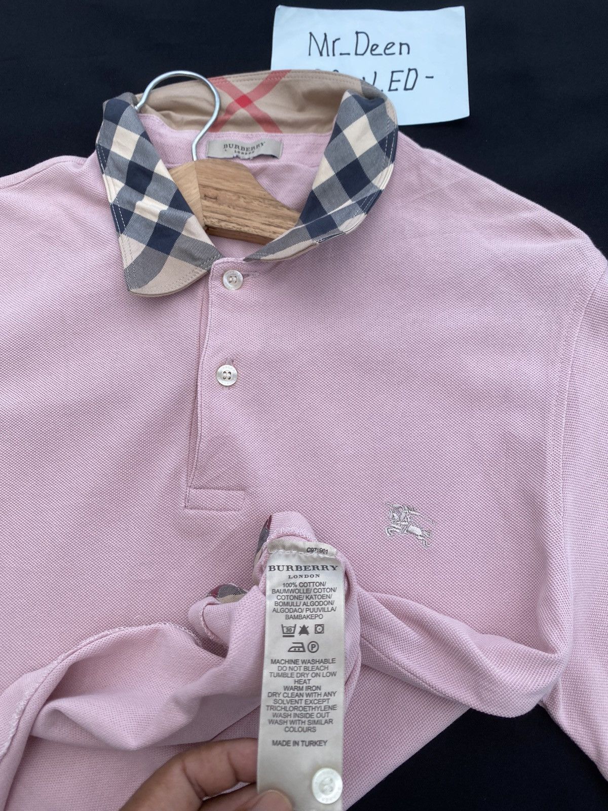 Burberry Rare Vintage Burberry Collar Nova Check Shirt Size US S / EU 44-46 / 1 - 14 Thumbnail