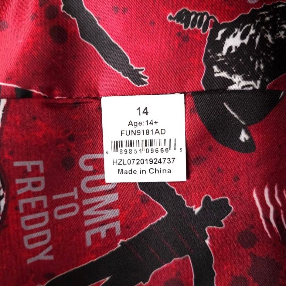 Vintage VINTAGE Nightmare On Elm Street Blazer Womens Size 14 Black Freddy Krueger Funwear Size XL / US 12-14 / IT 48-50 - 5 Thumbnail