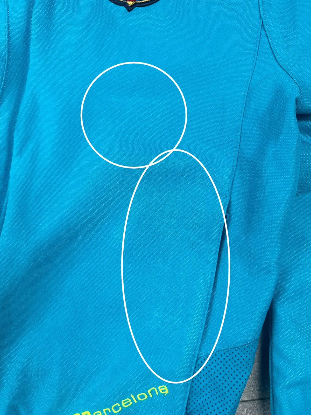 Nike Nike Barcelona Fc 2006/07 Training Soccer Track-Top Jacket Size US S / EU 44-46 / 1 - 3 Thumbnail