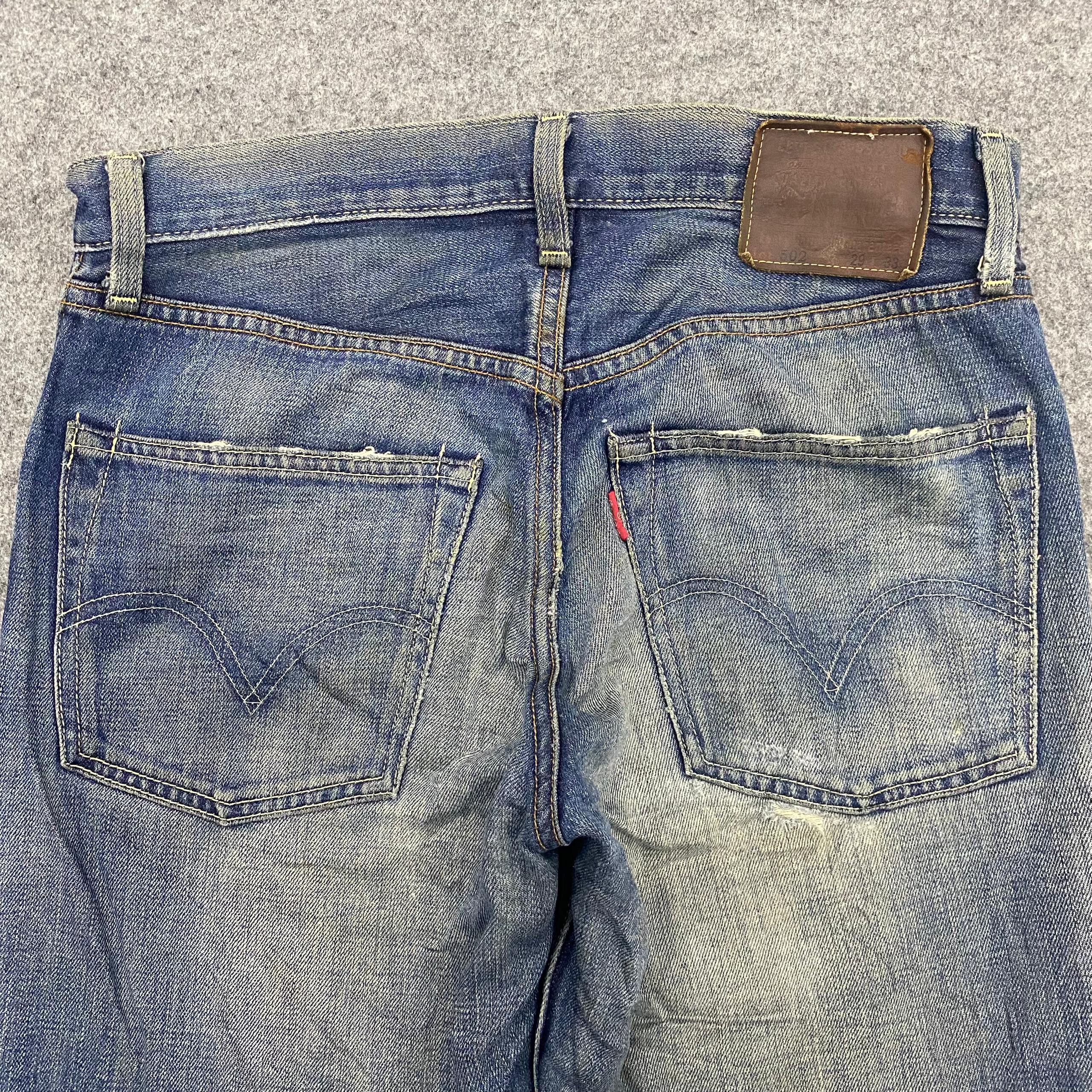 Levi's Vintage Levis 503 Distressed Denim Kurt Cobain Style Size US 30 / EU 46 - 12 Thumbnail