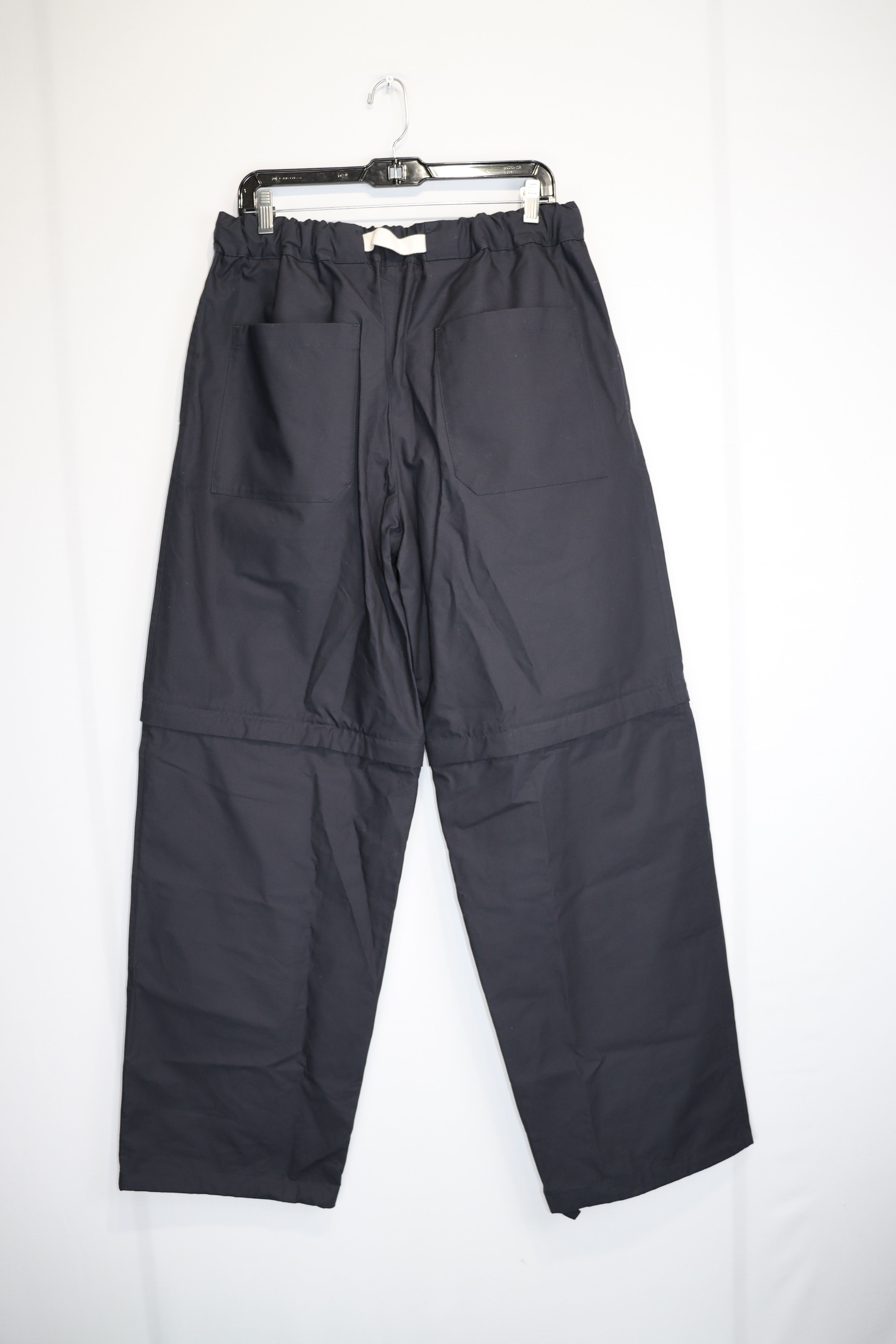 Jil Sander o1rshd1 Water Repellent Organic Washed Trouser in Dark Blue Size US 32 / EU 48 - 5 Thumbnail